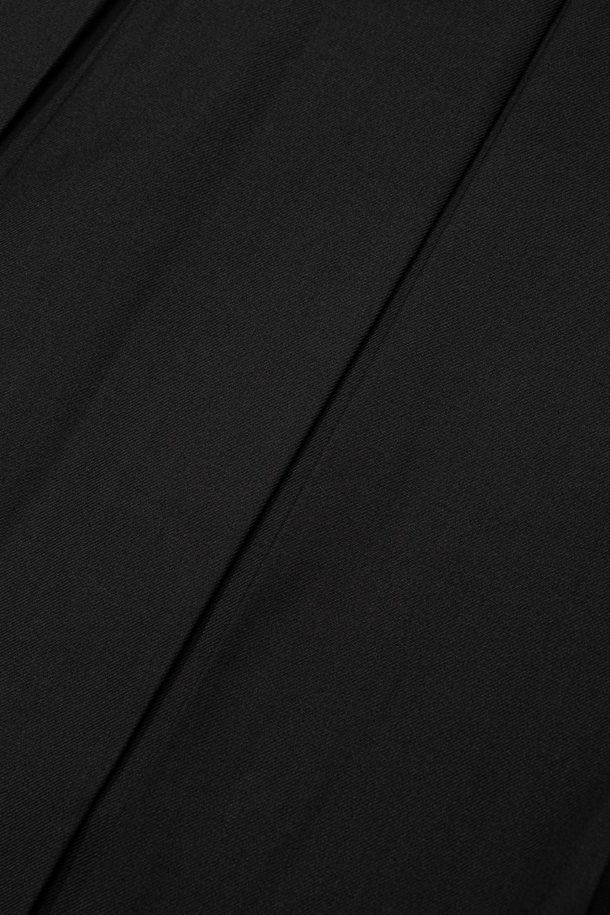 모아(MOAA) Laced Pleated MIDI Skirt (BLACK)
