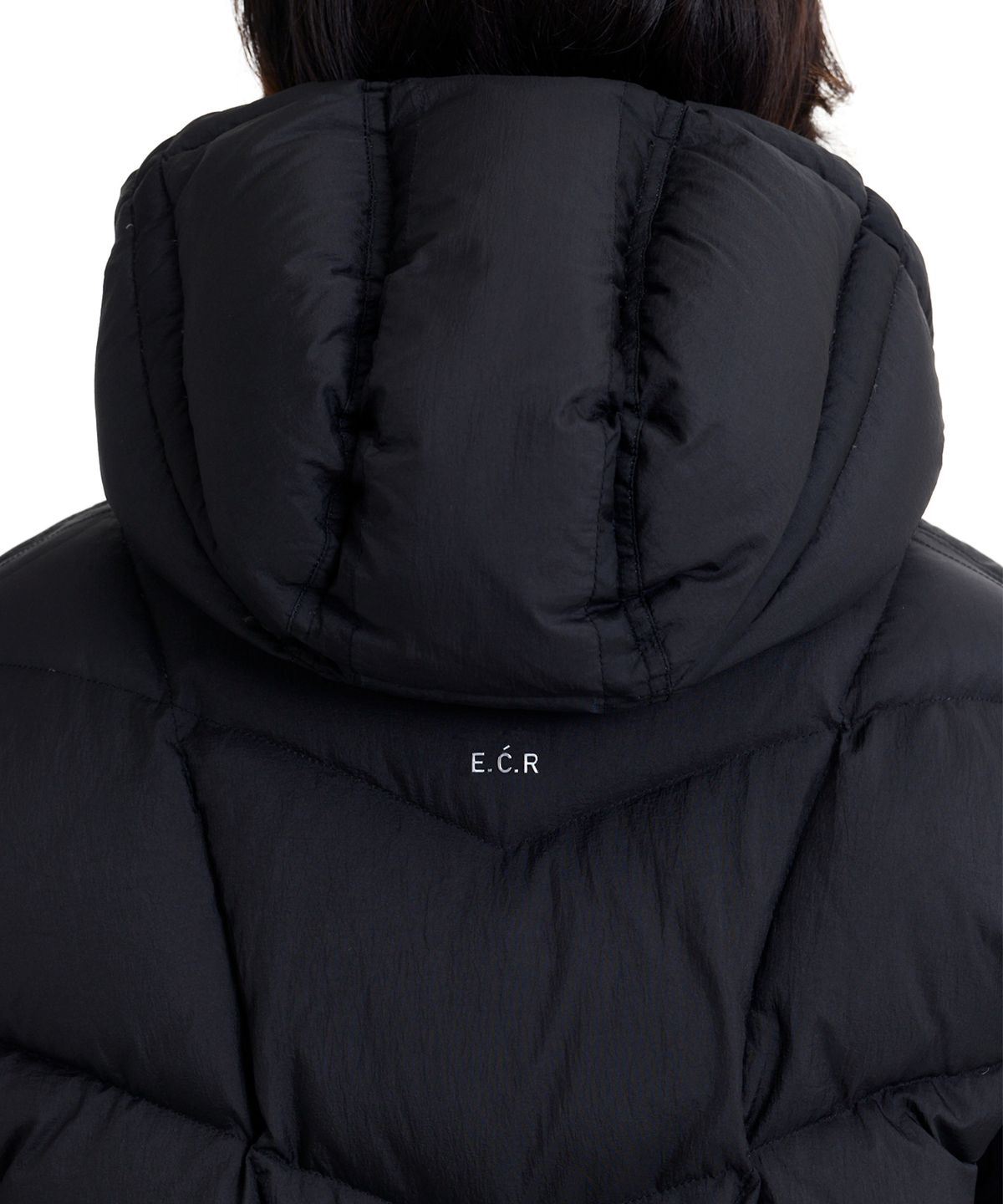 이코르(ECORR) 툰드라 LS 에어쉘 덕다운 패딩_블랙