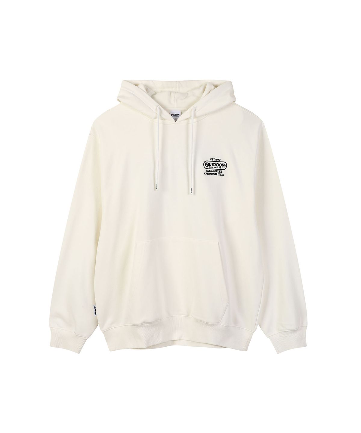 아웃도어 프로덕츠(OUTDOOR PRODUCTS) MULTI LOGO HOODIE (IVORY)