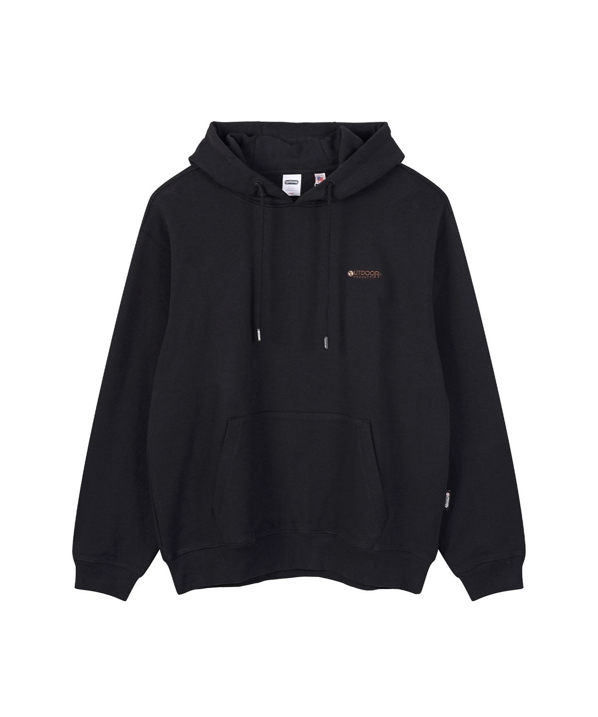 아웃도어 프로덕츠(OUTDOOR PRODUCTS) STANDARD LOGO HOODIE (BLACK)