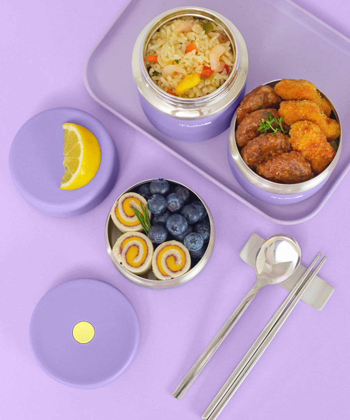 텀스(TUMS) 투고 보온도시락 3P