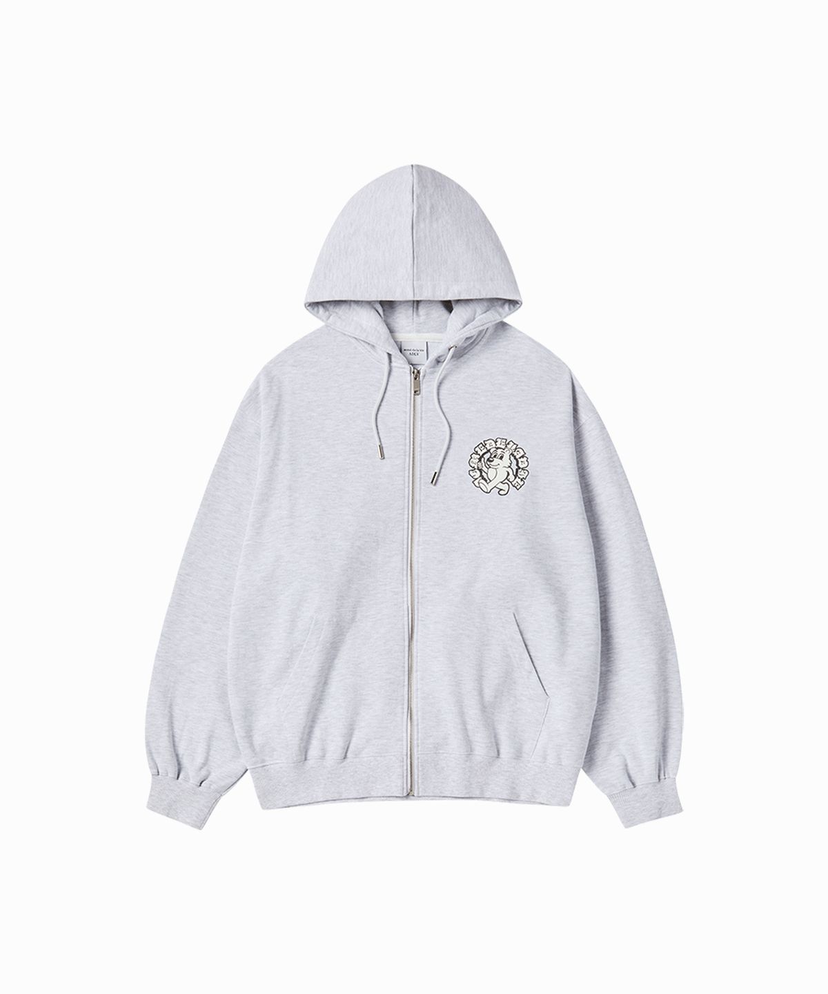 아크메드라비(ACME DE LA VIE) WALKING AC BEAR NAPPING HOODIE ZIP UP (3 COLOR)