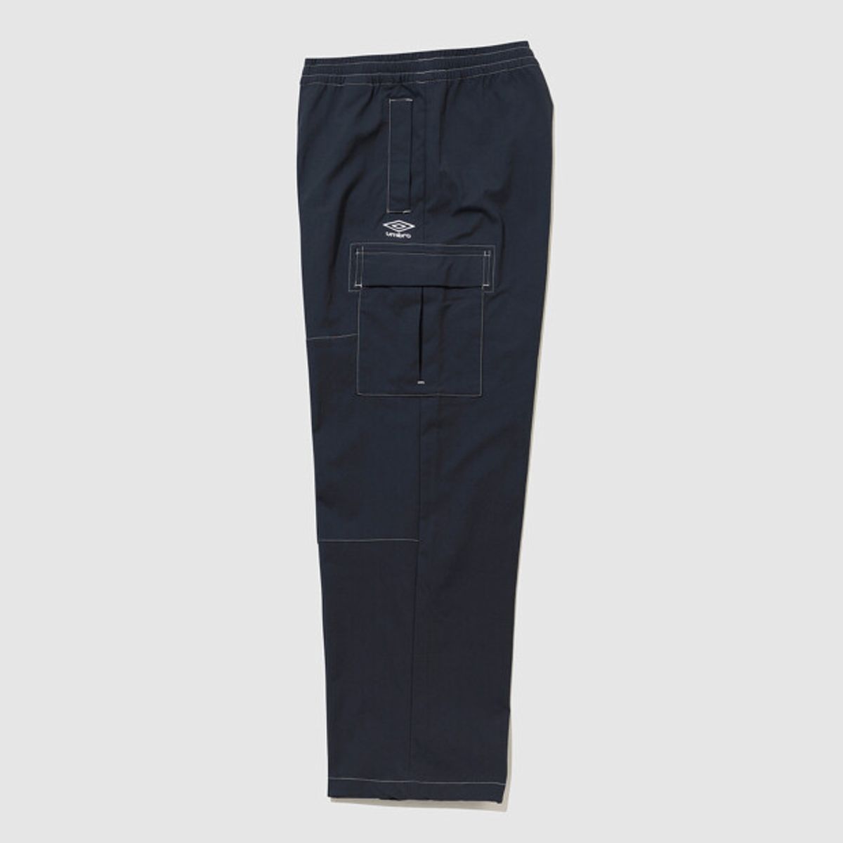 엄브로(UMBRO) 면터치 나일론 카고 스트레이트 팬츠 네이비(UQ323CPT95)