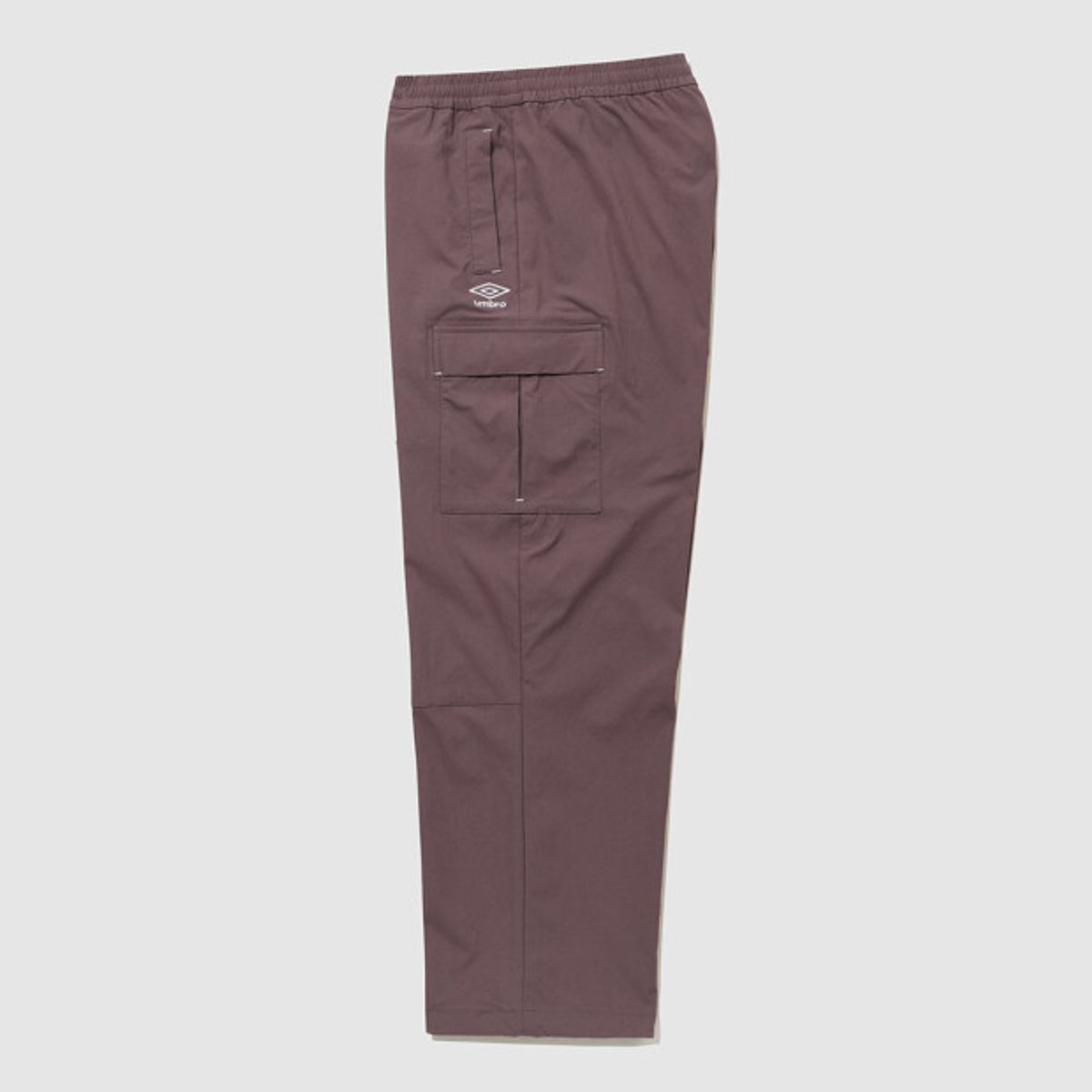 엄브로(UMBRO) 면터치 나일론 카고 스트레이트 팬츠 브라운(UQ323CPT95)