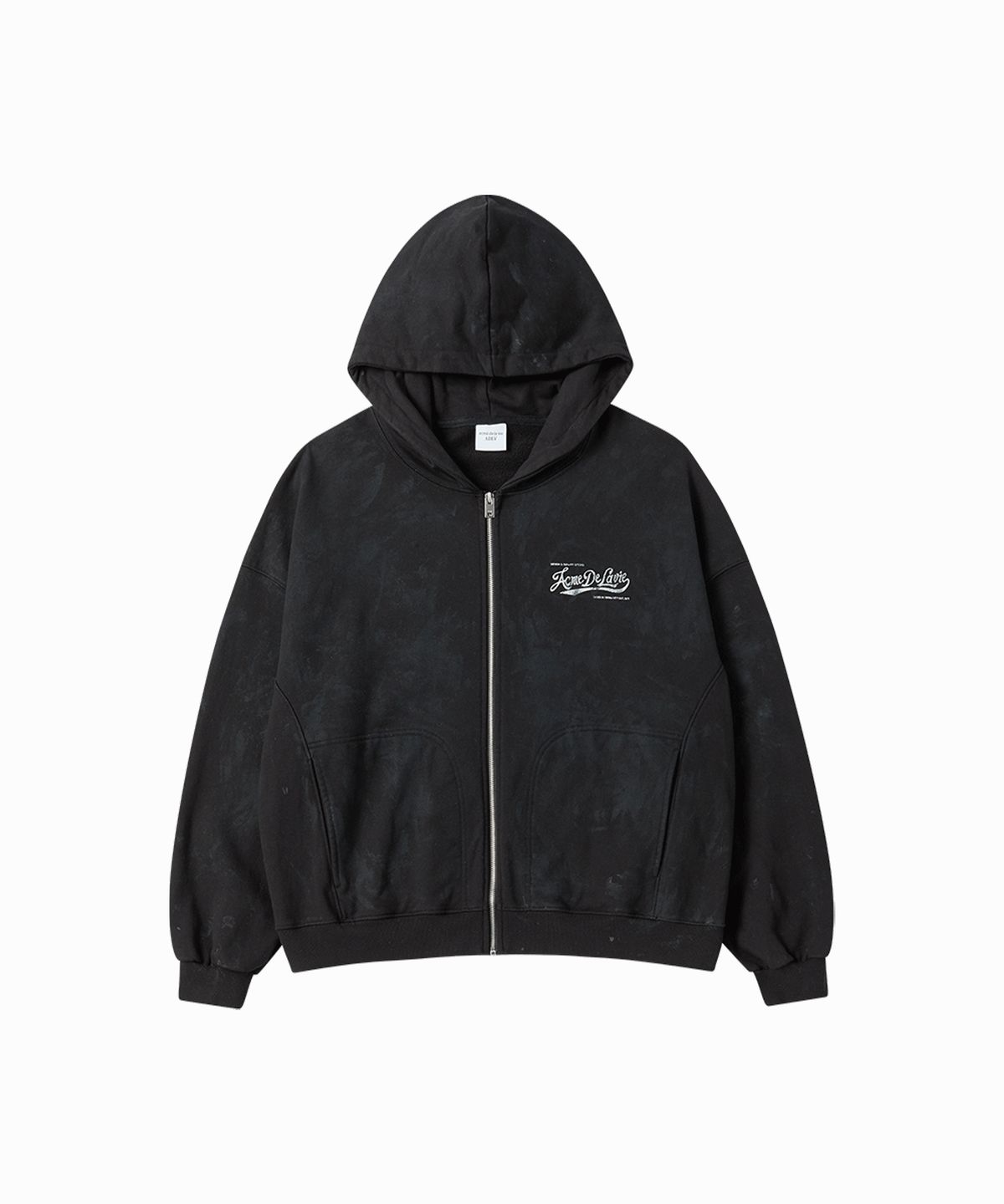 아크메드라비(ACME DE LA VIE) DIRTY WASHED HOODIE ZIP UP