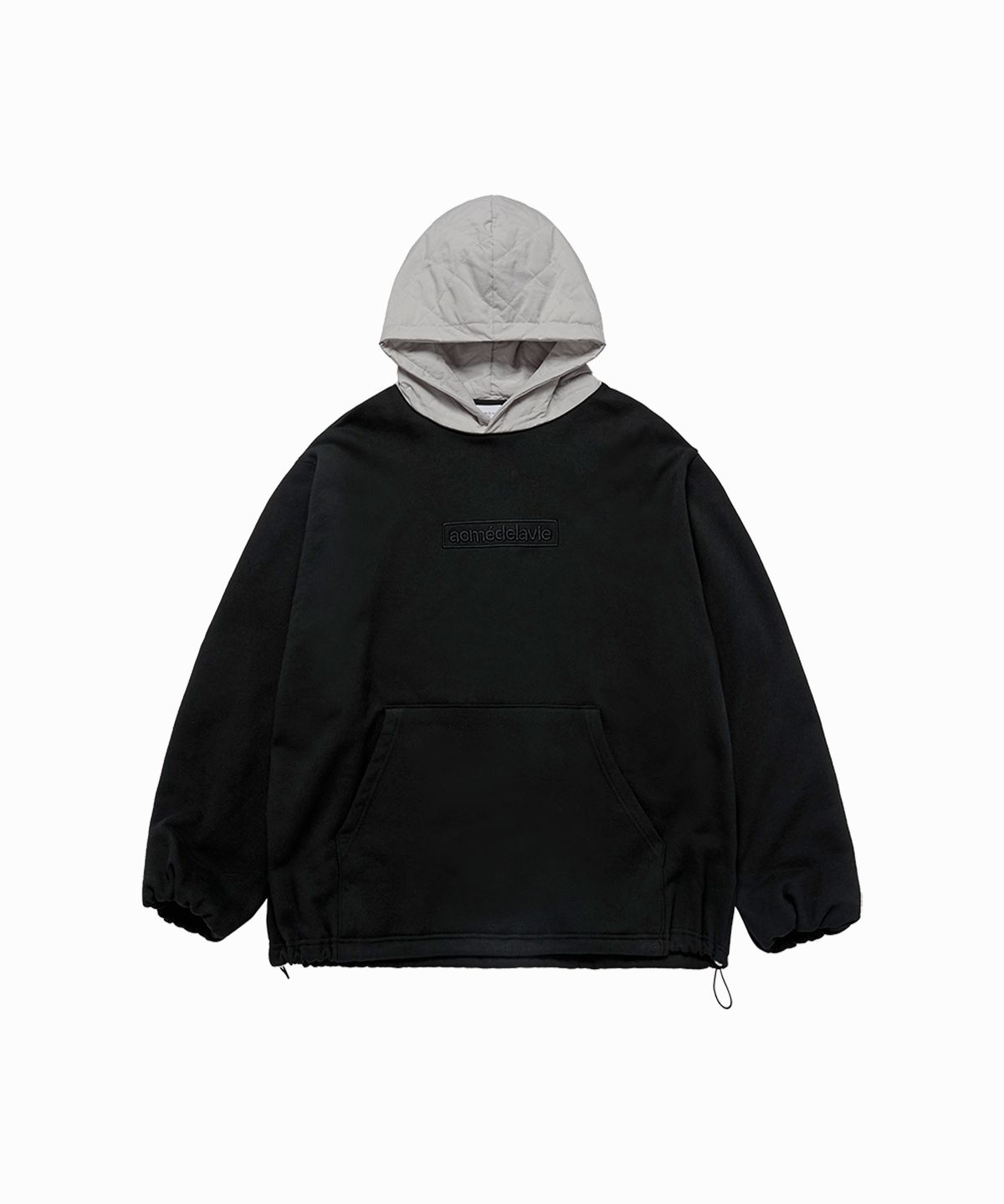 아크메드라비(ACME DE LA VIE) WOVEN QUILTING WIDE HOODIE (3 COLOR)