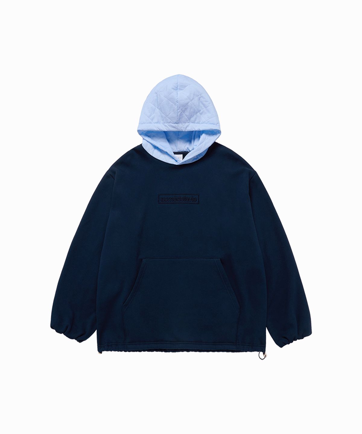 아크메드라비(ACME DE LA VIE) WOVEN QUILTING WIDE HOODIE (3 COLOR)