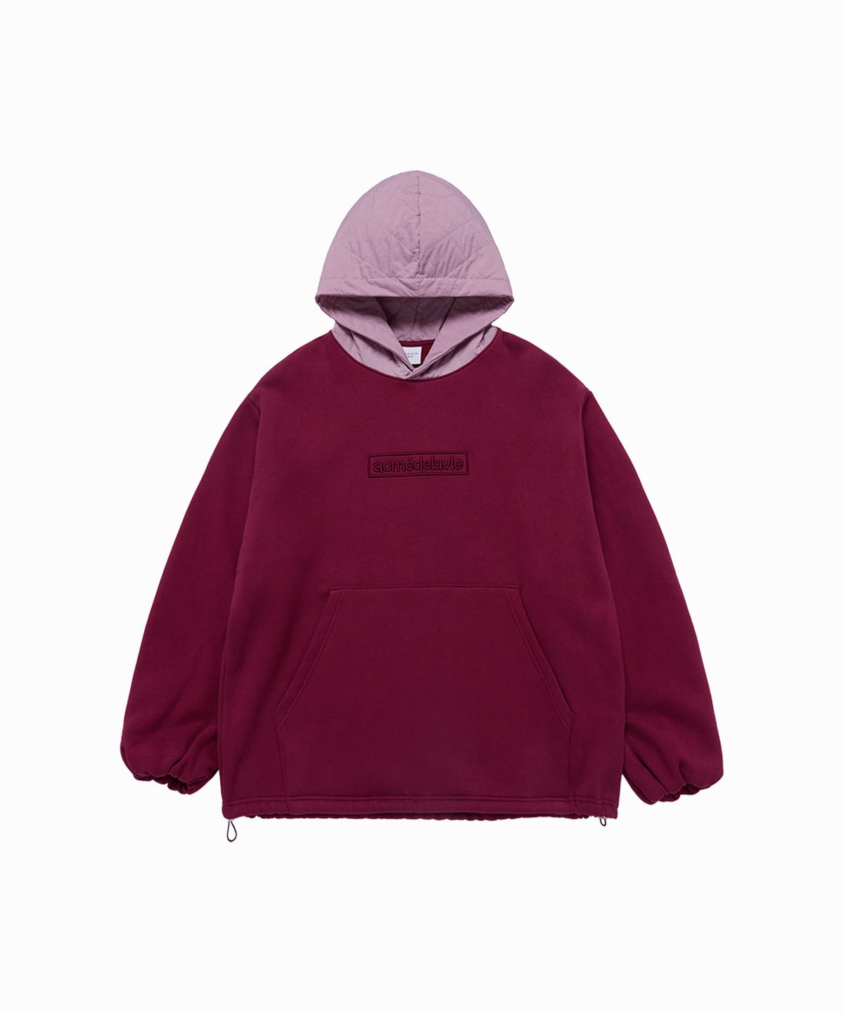 아크메드라비(ACME DE LA VIE) WOVEN QUILTING WIDE HOODIE (3 COLOR)