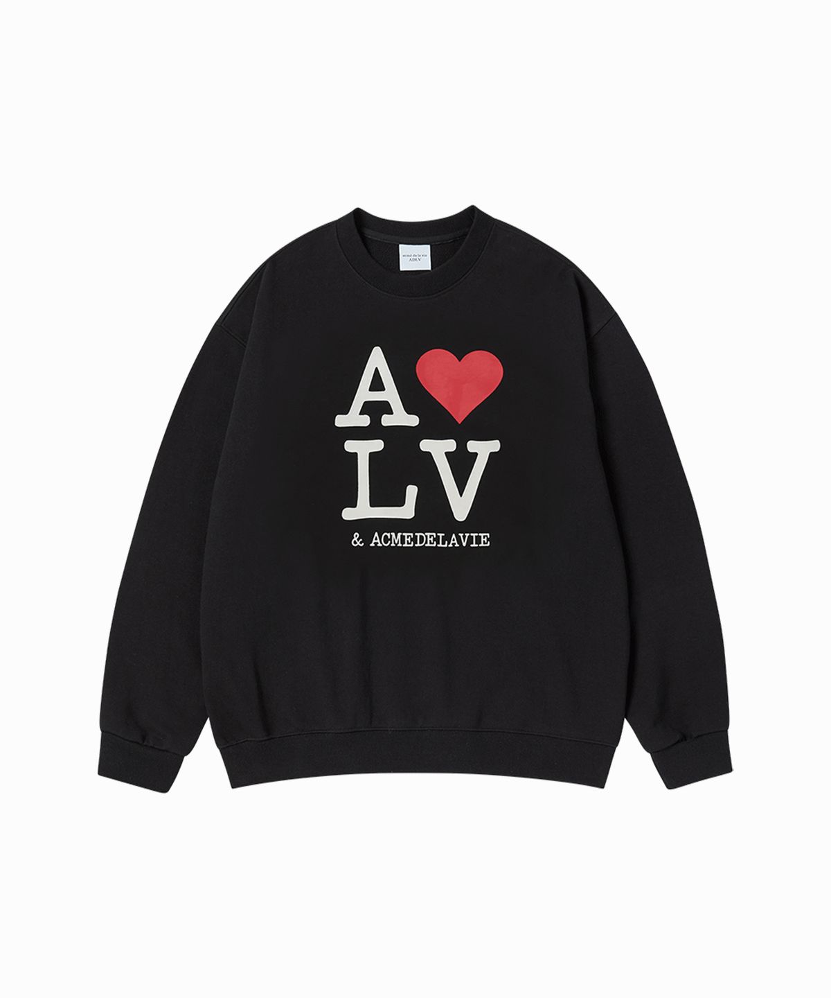 아크메드라비(ACME DE LA VIE) LOVE ADLV SWEATSHIRT (3 COLOR)