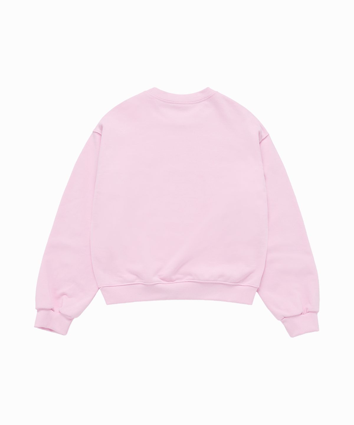 아크메드라비(ACME DE LA VIE) WOMAN ROUND FONT LETTERING CROP SWEATSHIRT (3 COLOR)