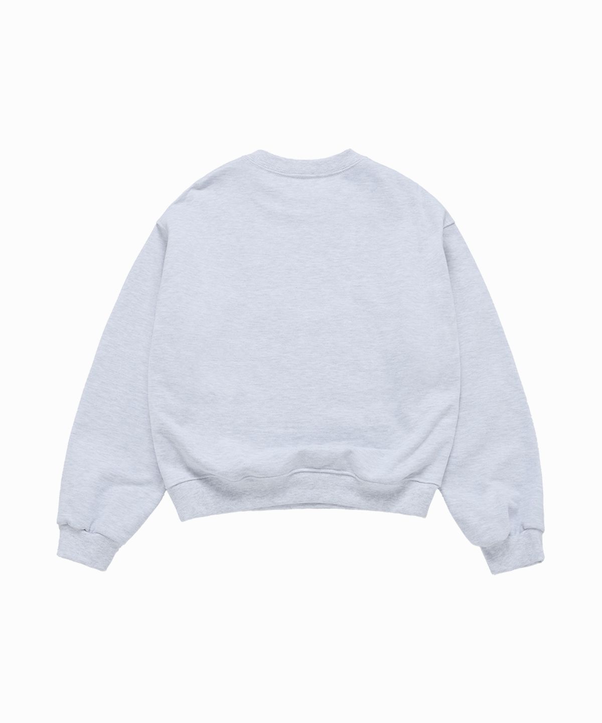 아크메드라비(ACME DE LA VIE) WOMAN ROUND FONT LETTERING CROP SWEATSHIRT (3 COLOR)