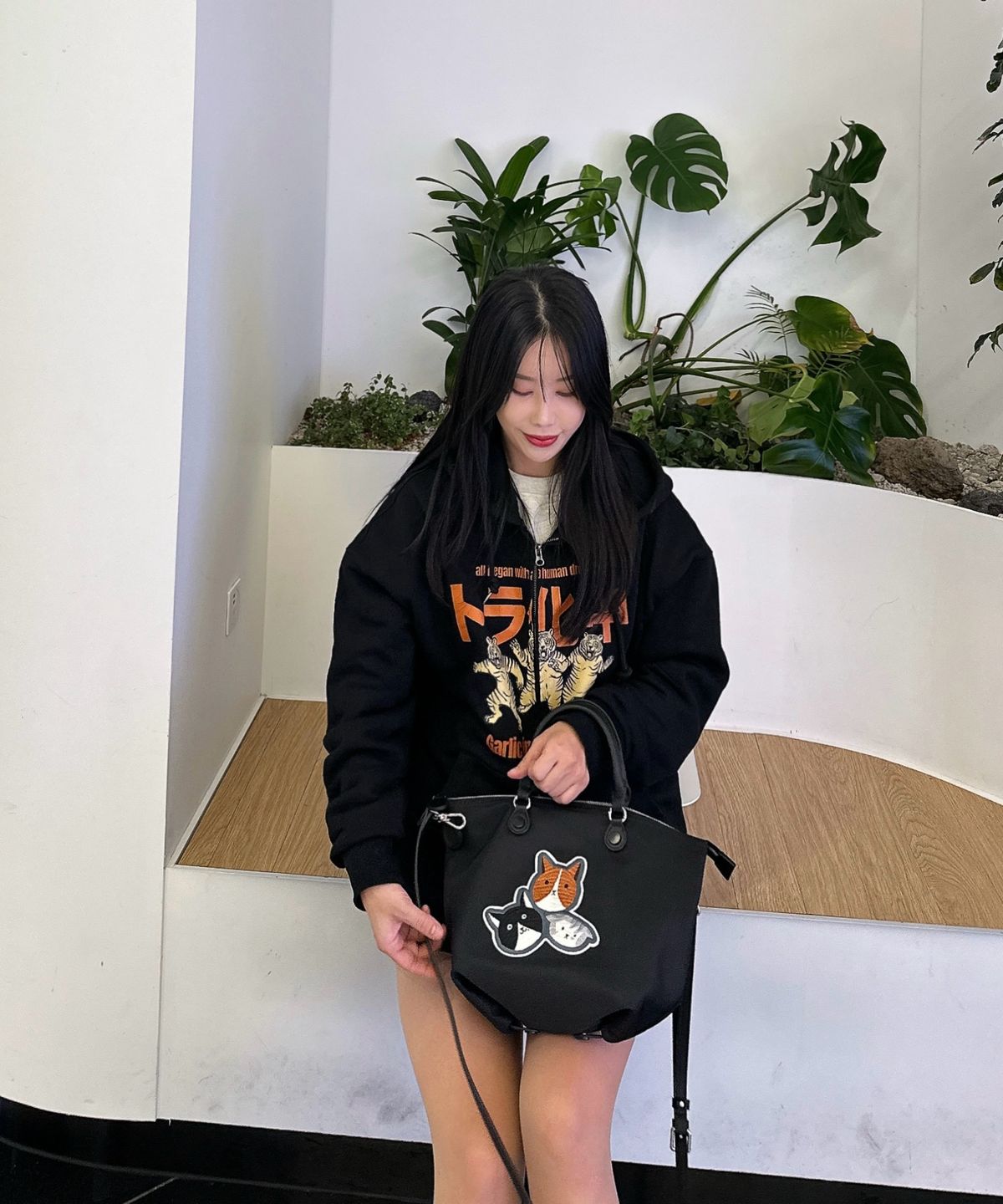 비비와이비(BBYB) 파보리 토트백 (블랙)