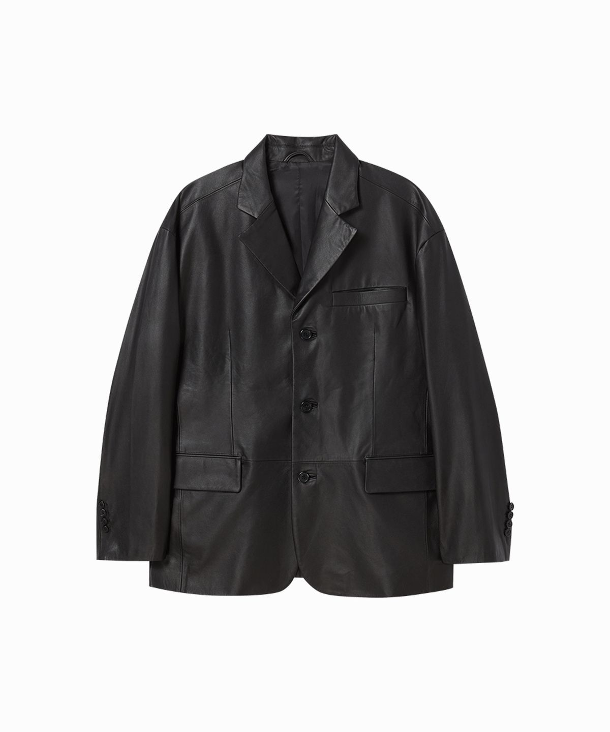 아크메드라비(ACME DE LA VIE) COWHIDE LEATHER BLAZER