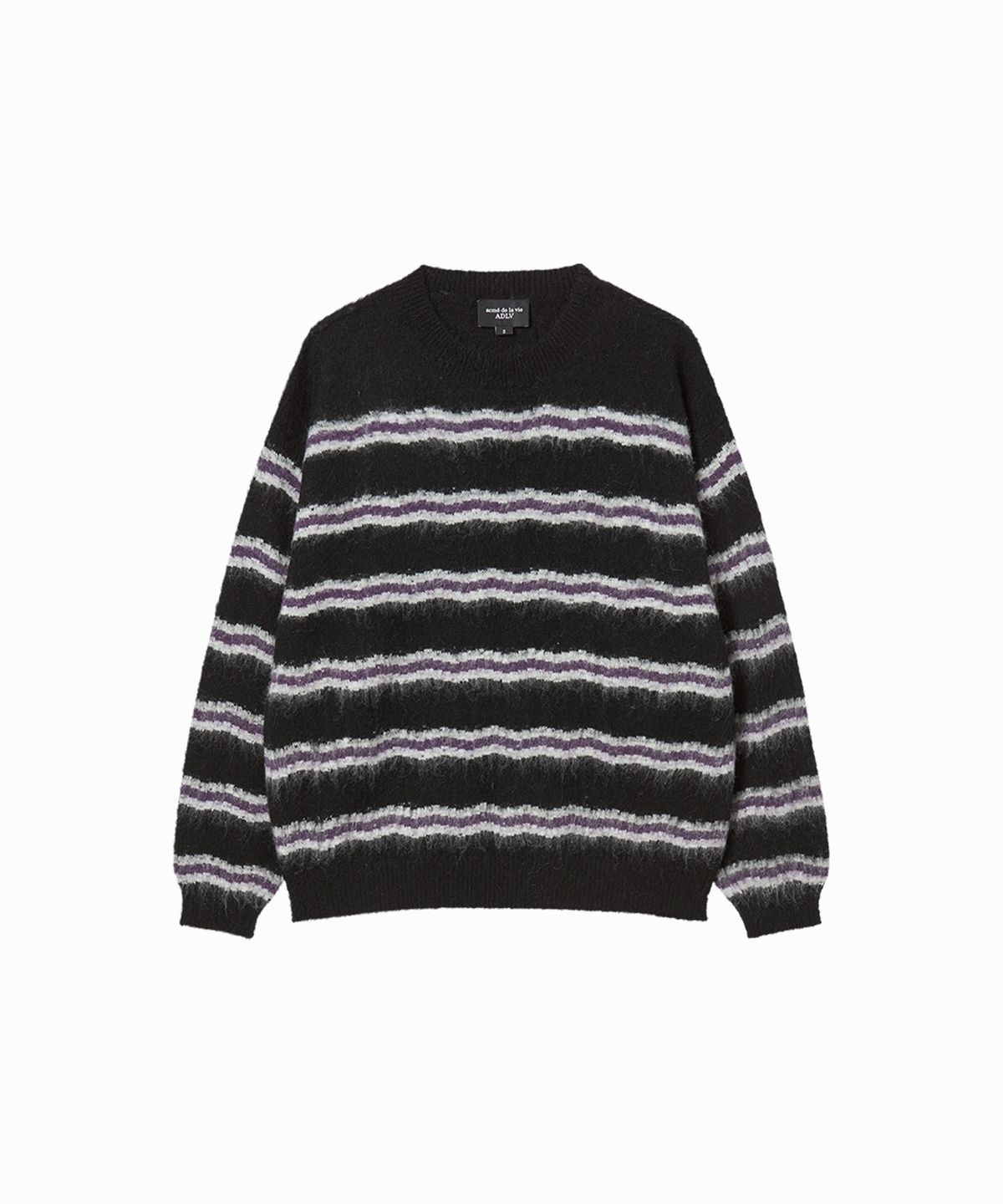 아크메드라비(ACME DE LA VIE) WAVE STRIPE MOHAIR KNIT (2 COLOR)