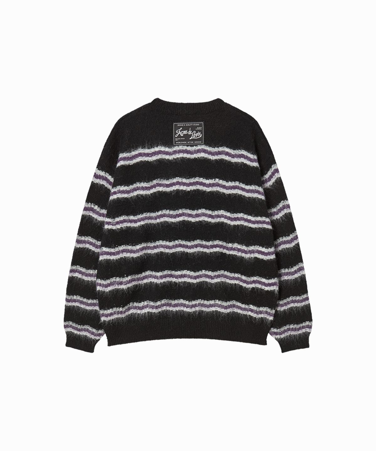 아크메드라비(ACME DE LA VIE) WAVE STRIPE MOHAIR KNIT (2 COLOR)