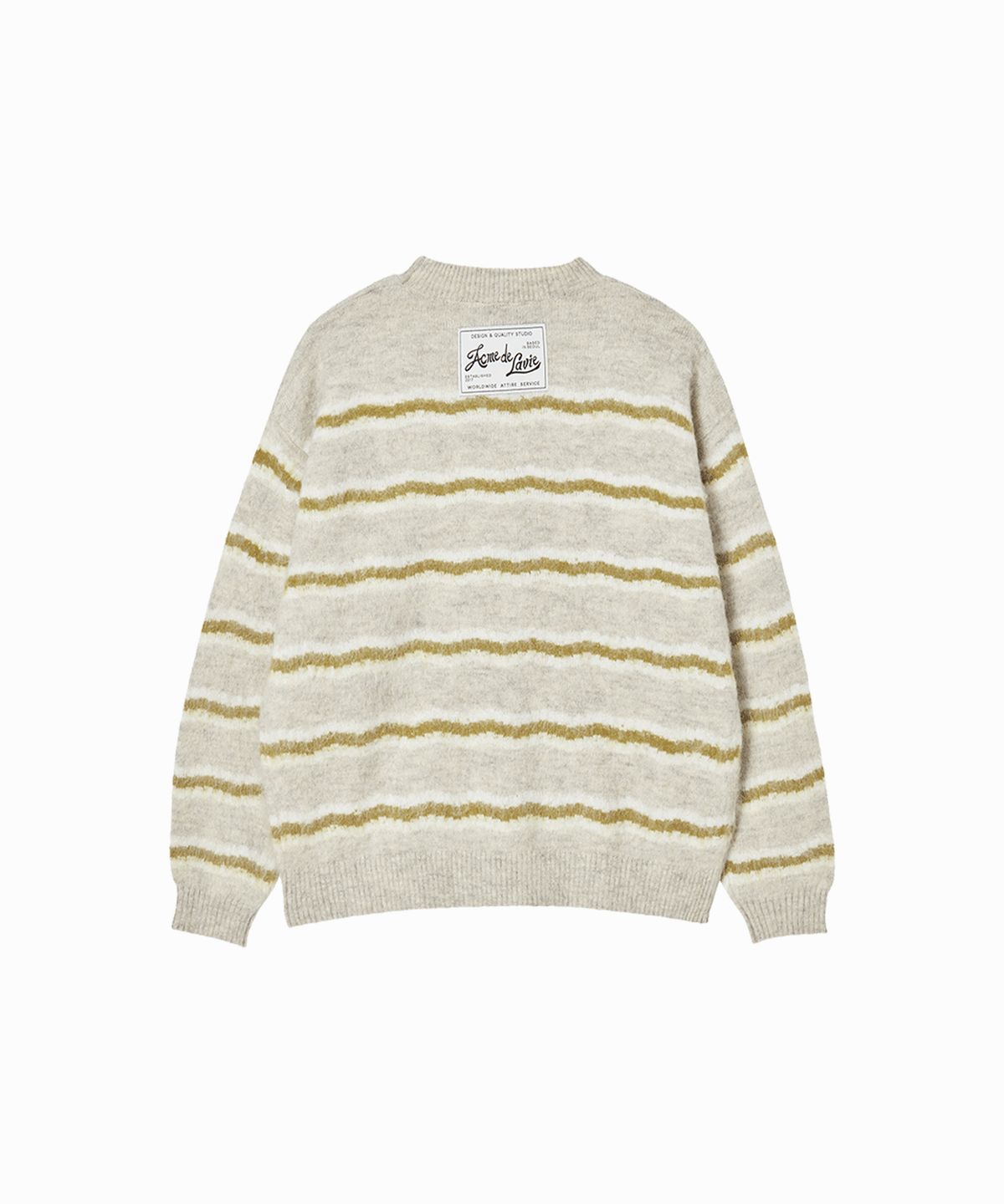 아크메드라비(ACME DE LA VIE) WAVE STRIPE MOHAIR KNIT (2 COLOR)
