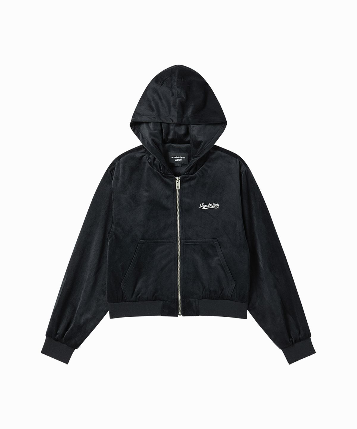 아크메드라비(ACME DE LA VIE) WOMAN VELVET HOODIE JACKET (3 COLOR)