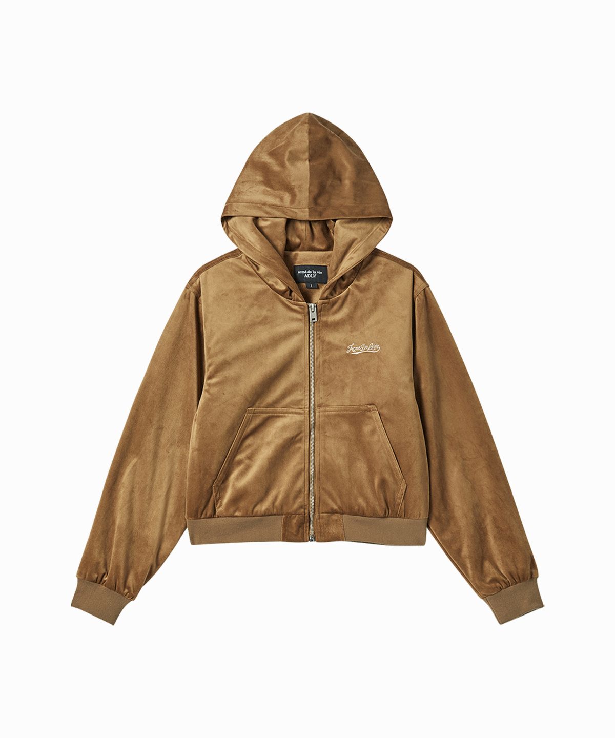 아크메드라비(ACME DE LA VIE) WOMAN VELVET HOODIE JACKET (3 COLOR)