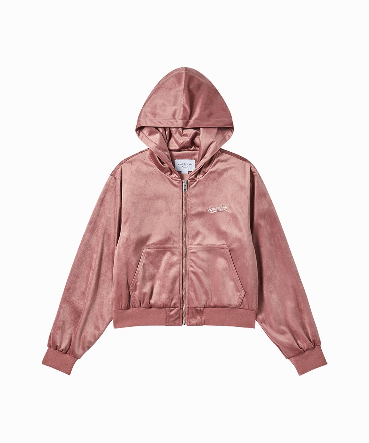 아크메드라비(ACME DE LA VIE) WOMAN VELVET HOODIE JACKET (3 COLOR)