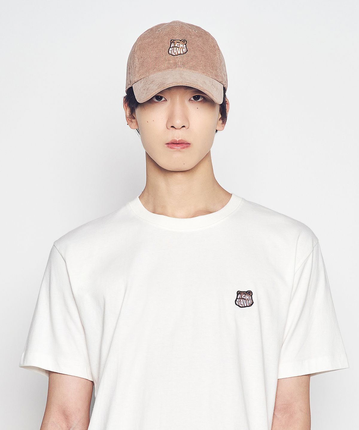 아크메드라비(ACME DE LA VIE) AC BEAR CORDUROY POINT BALL CAP (4 COLOR)