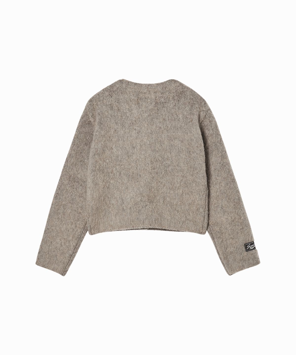 아크메드라비(ACME DE LA VIE) WOMAN V NECK CROP SOLID CARDIGAN (2 COLOR)