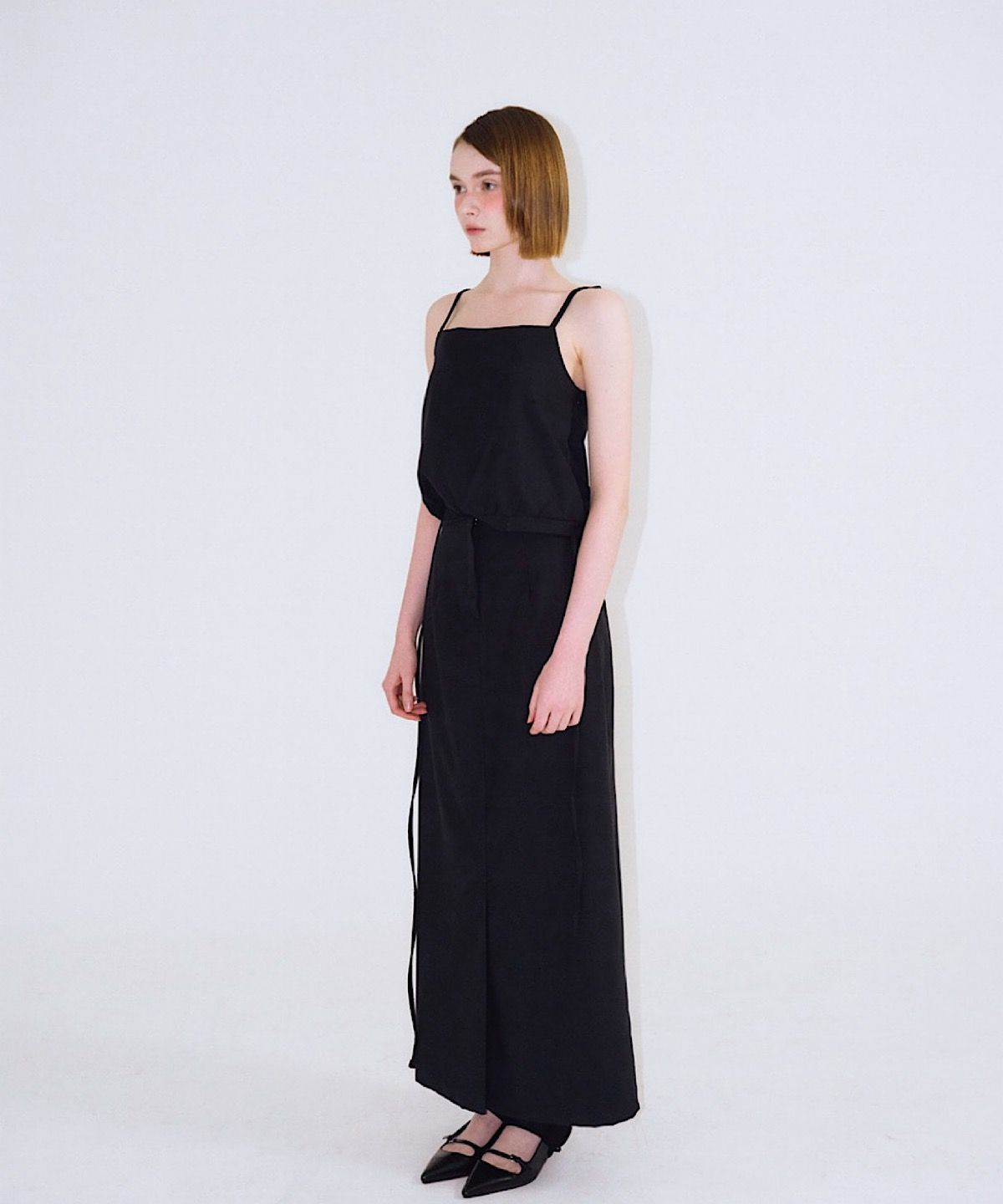 아포엠(APOEM) Barrel Set-up Skirt - 2colors