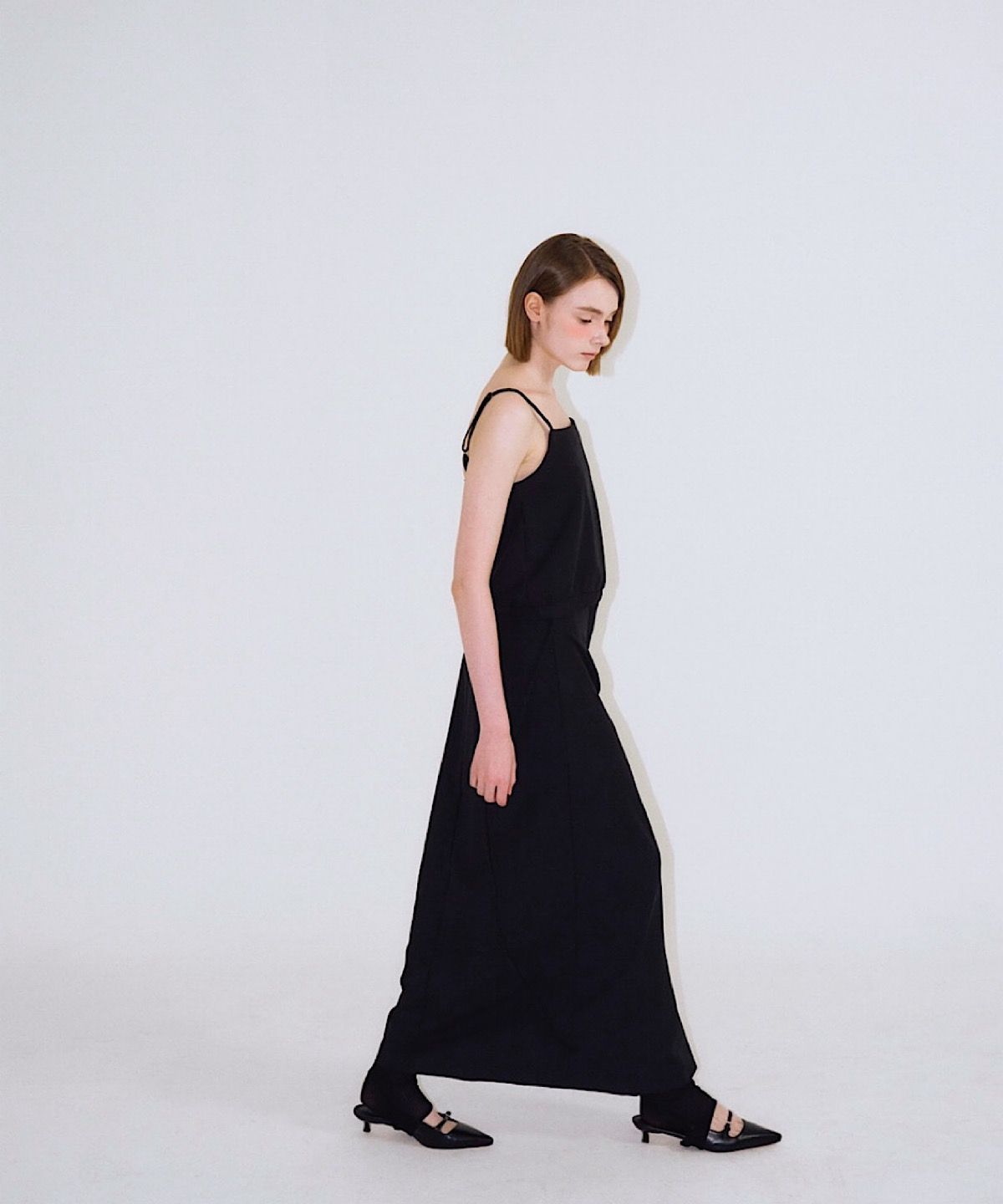 아포엠(APOEM) Barrel Set-up Skirt - 2colors