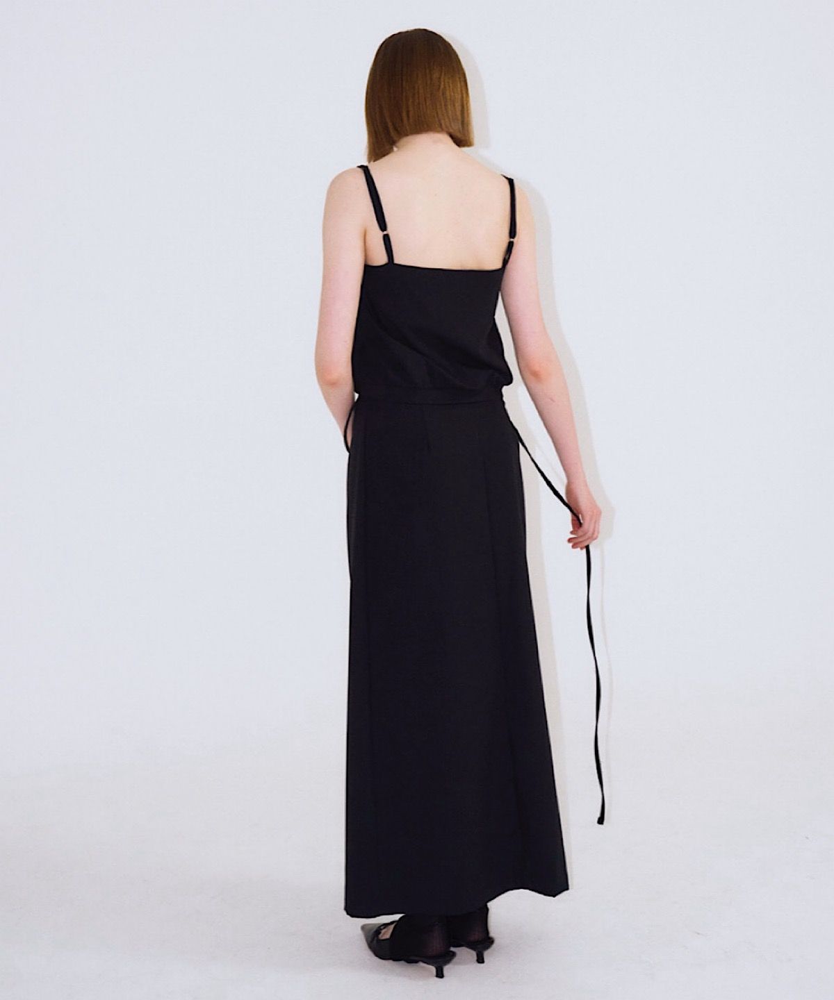 아포엠(APOEM) Barrel Set-up Skirt - 2colors