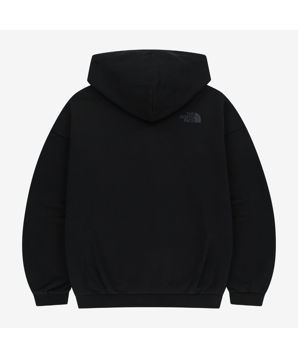 노스페이스(THE NORTH FACE) NM5PR52J 로고 후드 풀오버 BLACK