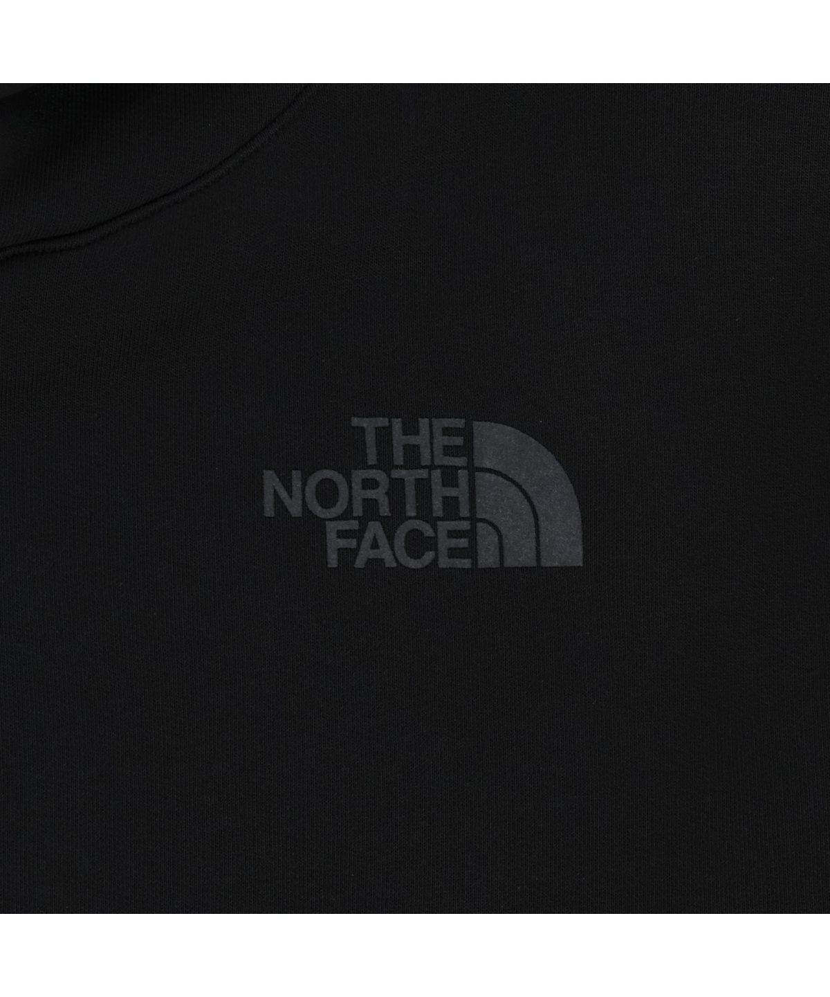 노스페이스(THE NORTH FACE) NM5PR52J 로고 후드 풀오버 BLACK