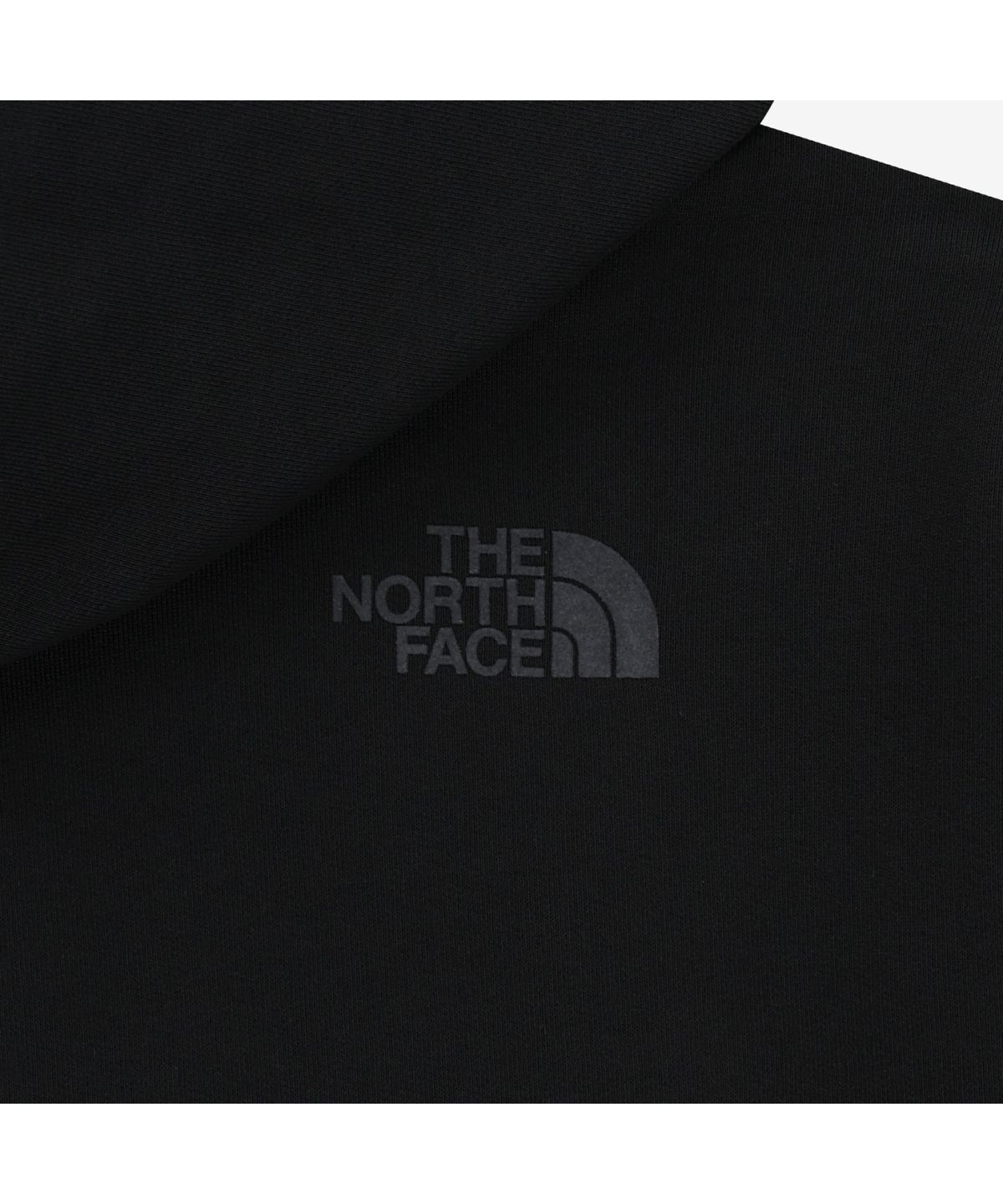 노스페이스(THE NORTH FACE) NM5PR52J 로고 후드 풀오버 BLACK
