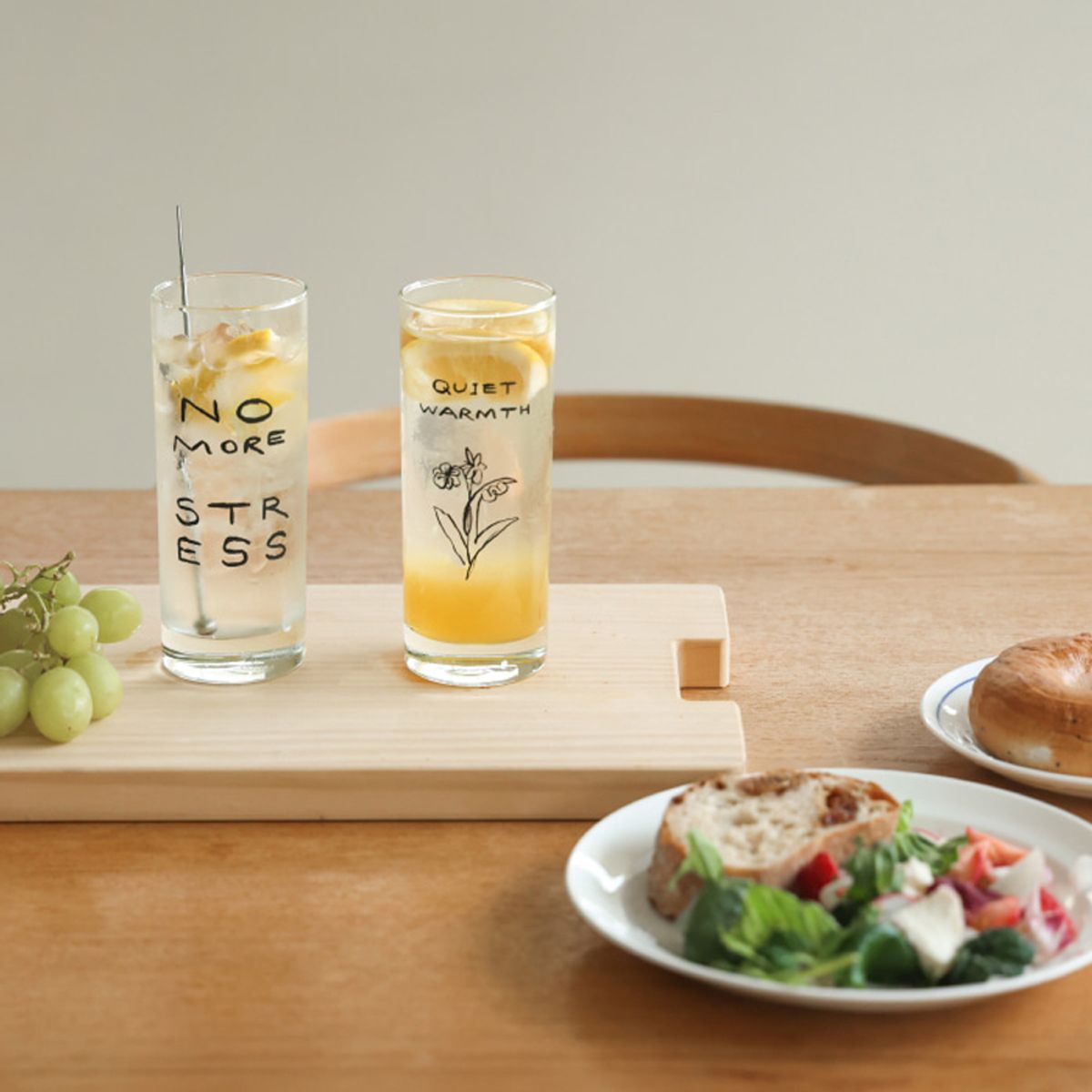 뚜누(TOUNOU) Wan 작가, Quiet warmth 하이볼잔 480ml