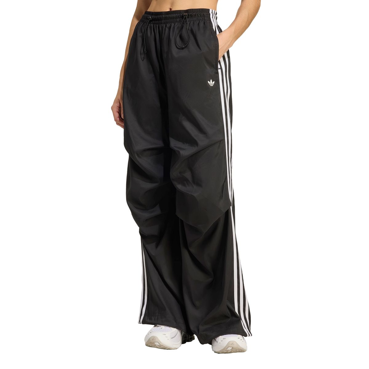 아디다스(ADIDAS) ADILENIUM 4 팀가이스트 러플 트랙 팬츠 - 블랙 / KE9790