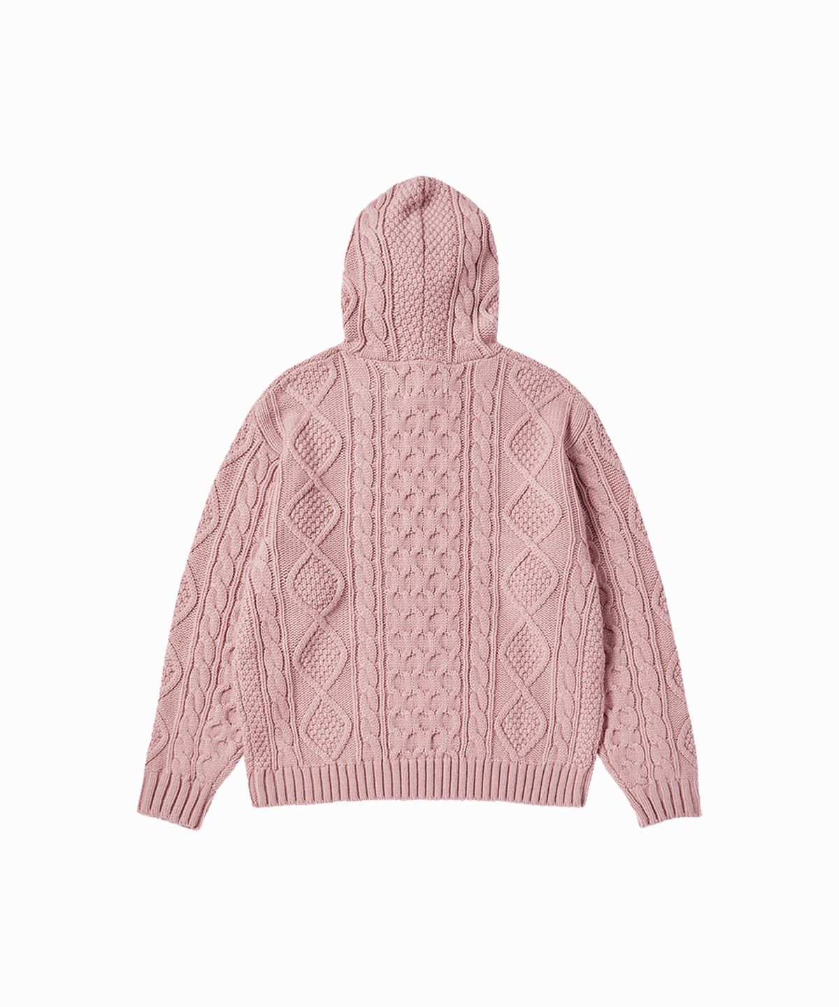 아크메드라비(ACME DE LA VIE) LOW GAUGE CABLE KNIT HOODIE (3 COLOR)