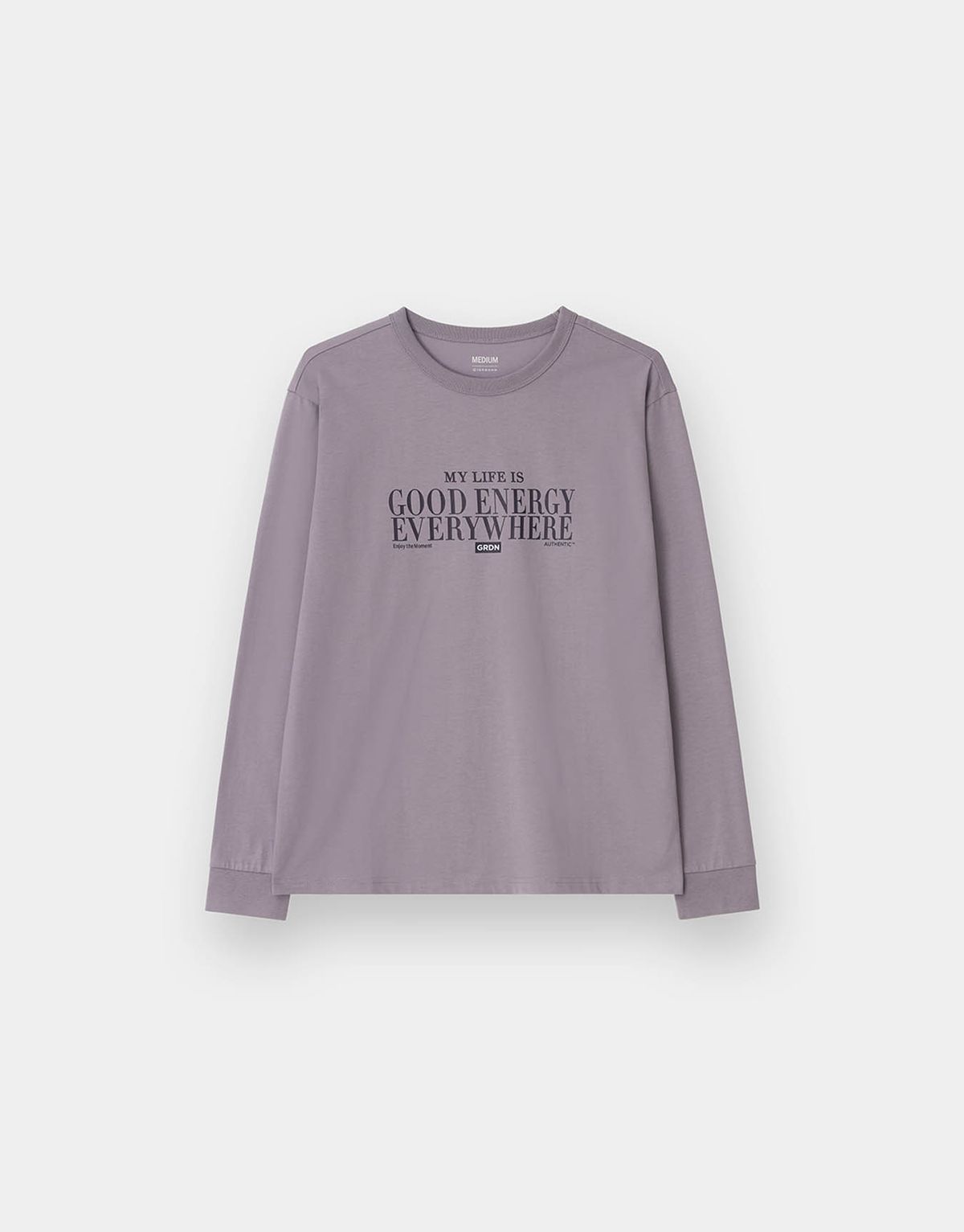 지오다노(GIORDANO) 루즈핏 그래픽 긴팔티(링거/GDRN) 395914 [6color]