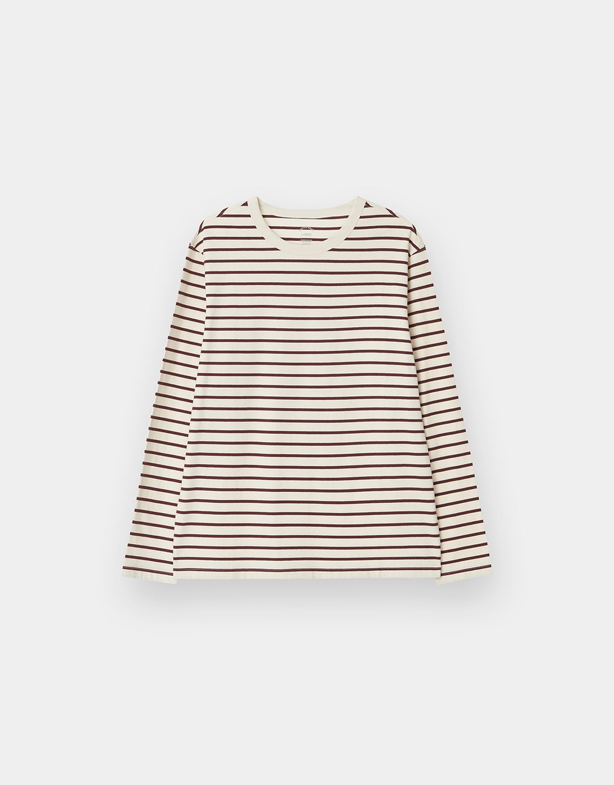 지오다노(GIORDANO) 스트라이프 긴팔티 025911 [4color]