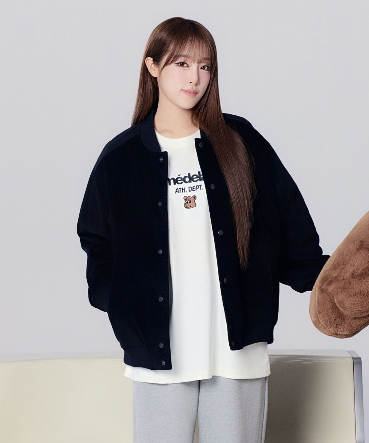 아크메드라비(ACME DE LA VIE) CORDUROY BOMBER JACKET (2 COLOR)