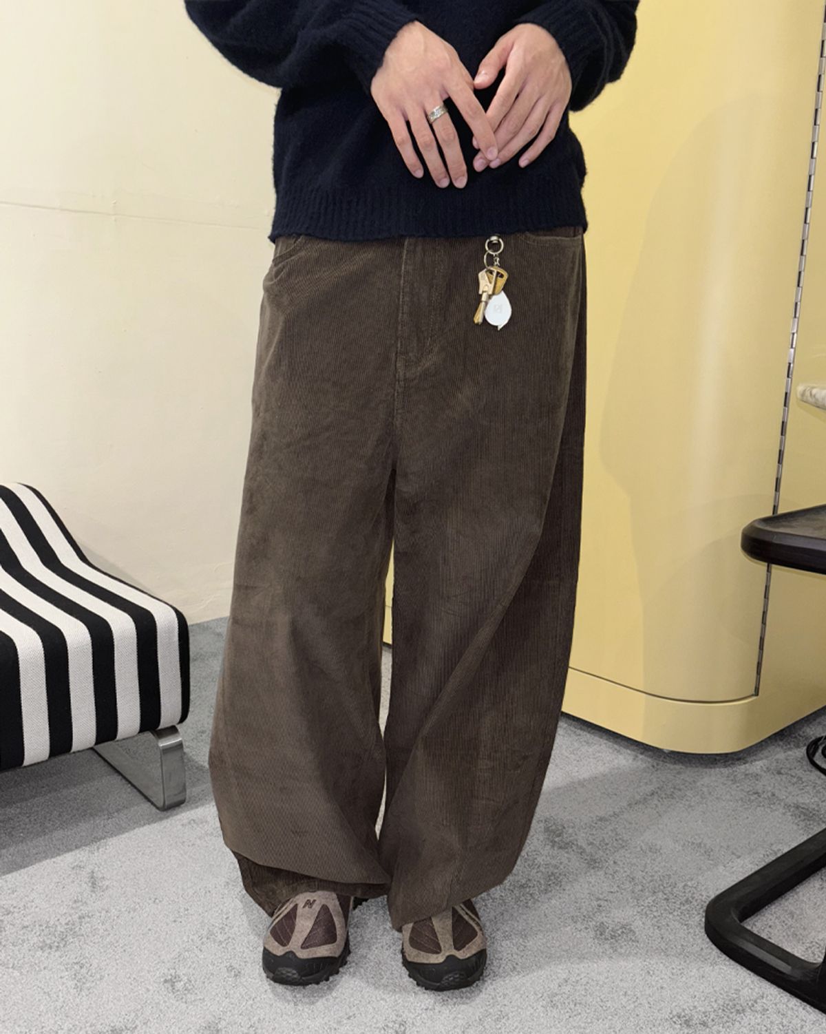 인템포무드(INTEMPOMOOD) 레이지보이 코듀로이 팬츠 : 3컬러