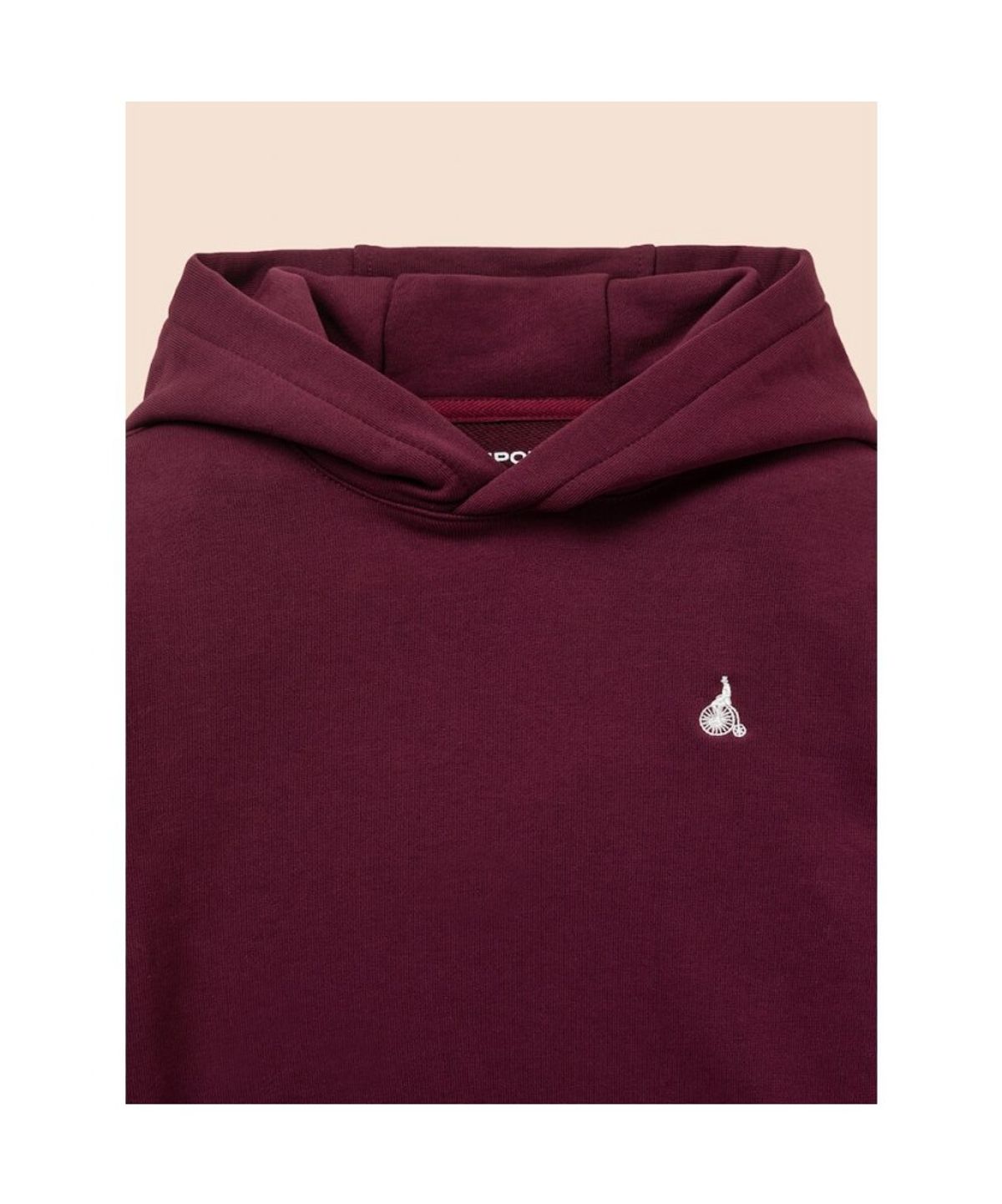 빈폴 키즈(BEANPOLE KIDS) [Essential] 후드 스웨트 셔츠  와인 (BI5941UE2Z)