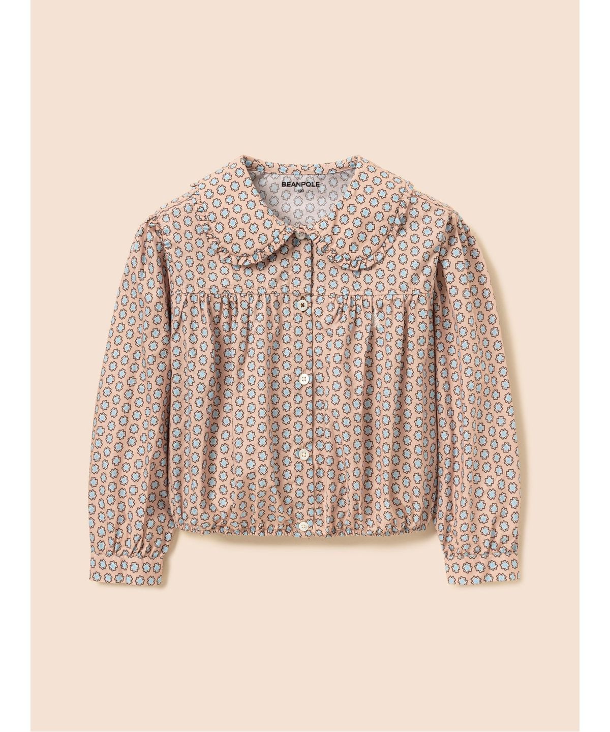 빈폴 키즈(BEANPOLE KIDS) 프릴 칼라 포인트 블라우스  베이지 (BI5964G01A)