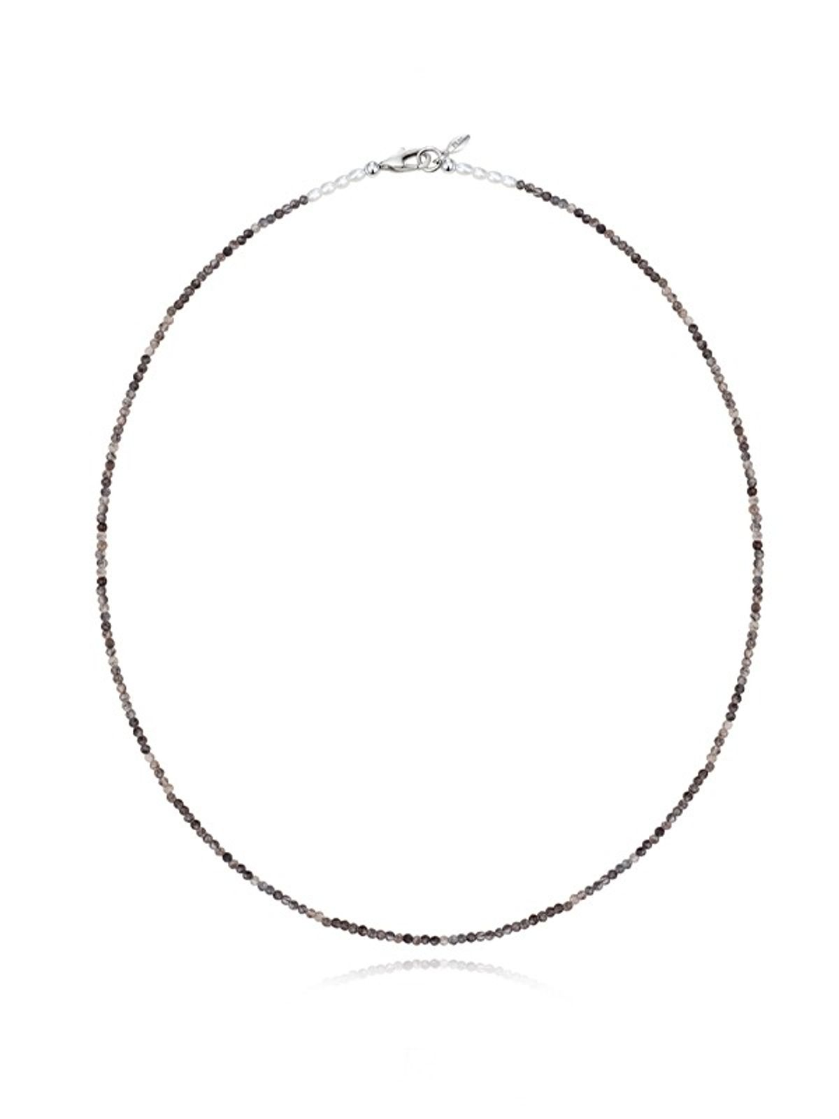 플릿(FLIT) SAND GEM BALL NECKLACE (BLACK)