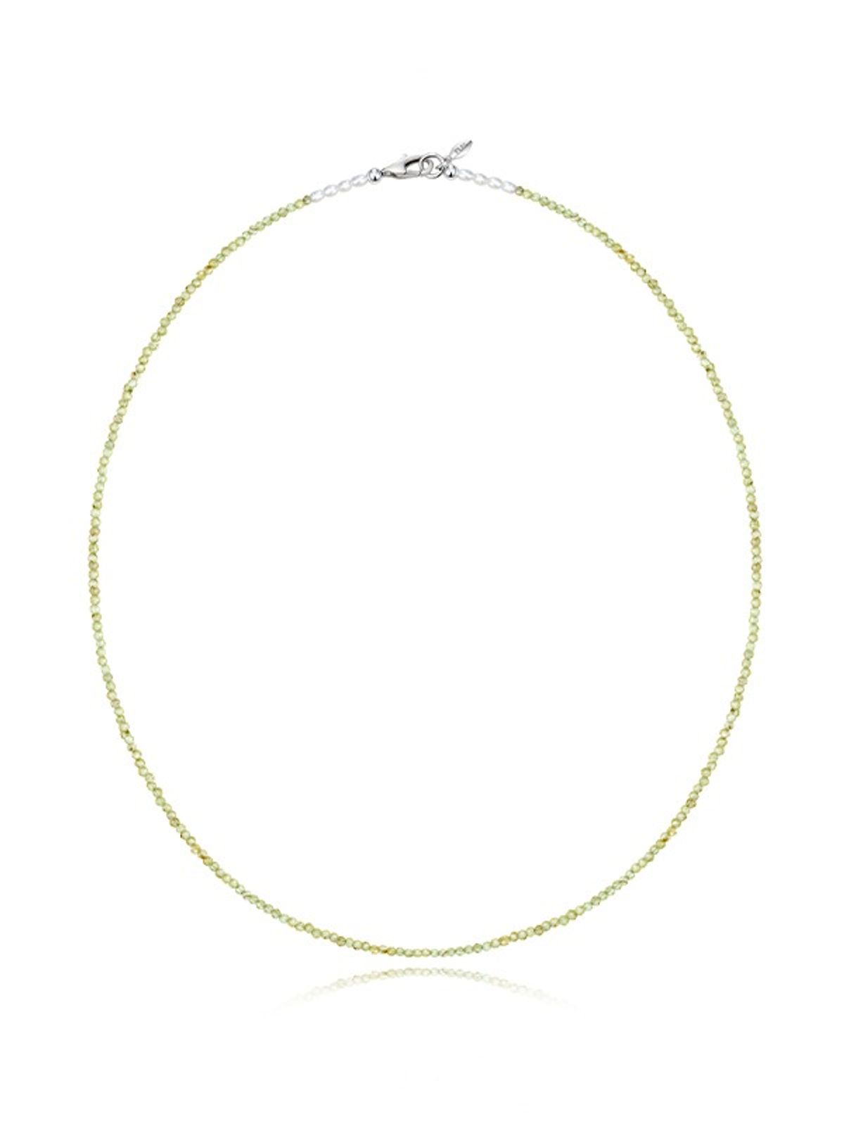 플릿(FLIT) SAND GEM BALL NECKLACE (GREEN)