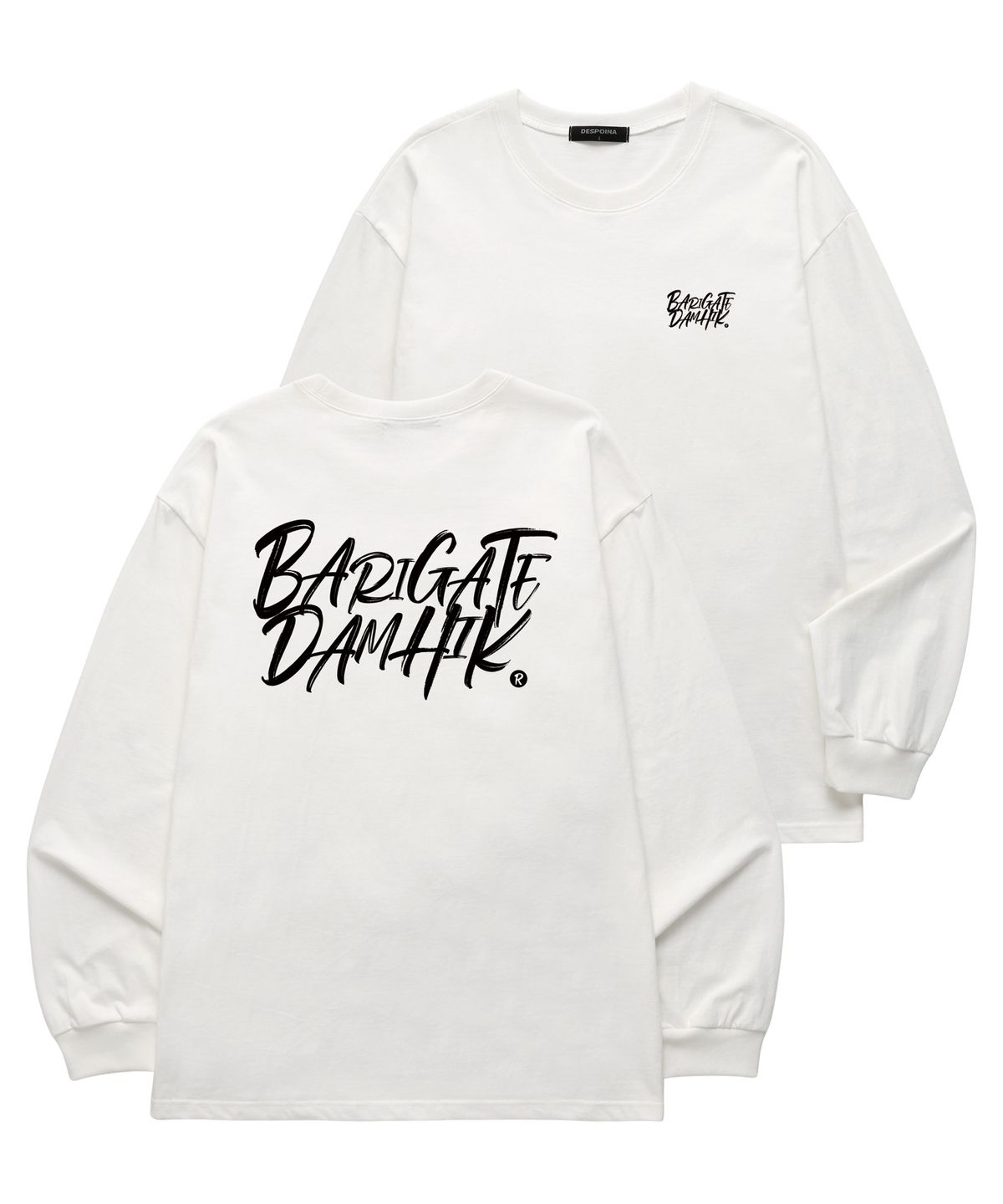 바리게이트(BARIGATE) GRAFFITI 롱슬리브 (BLS033) 화이트