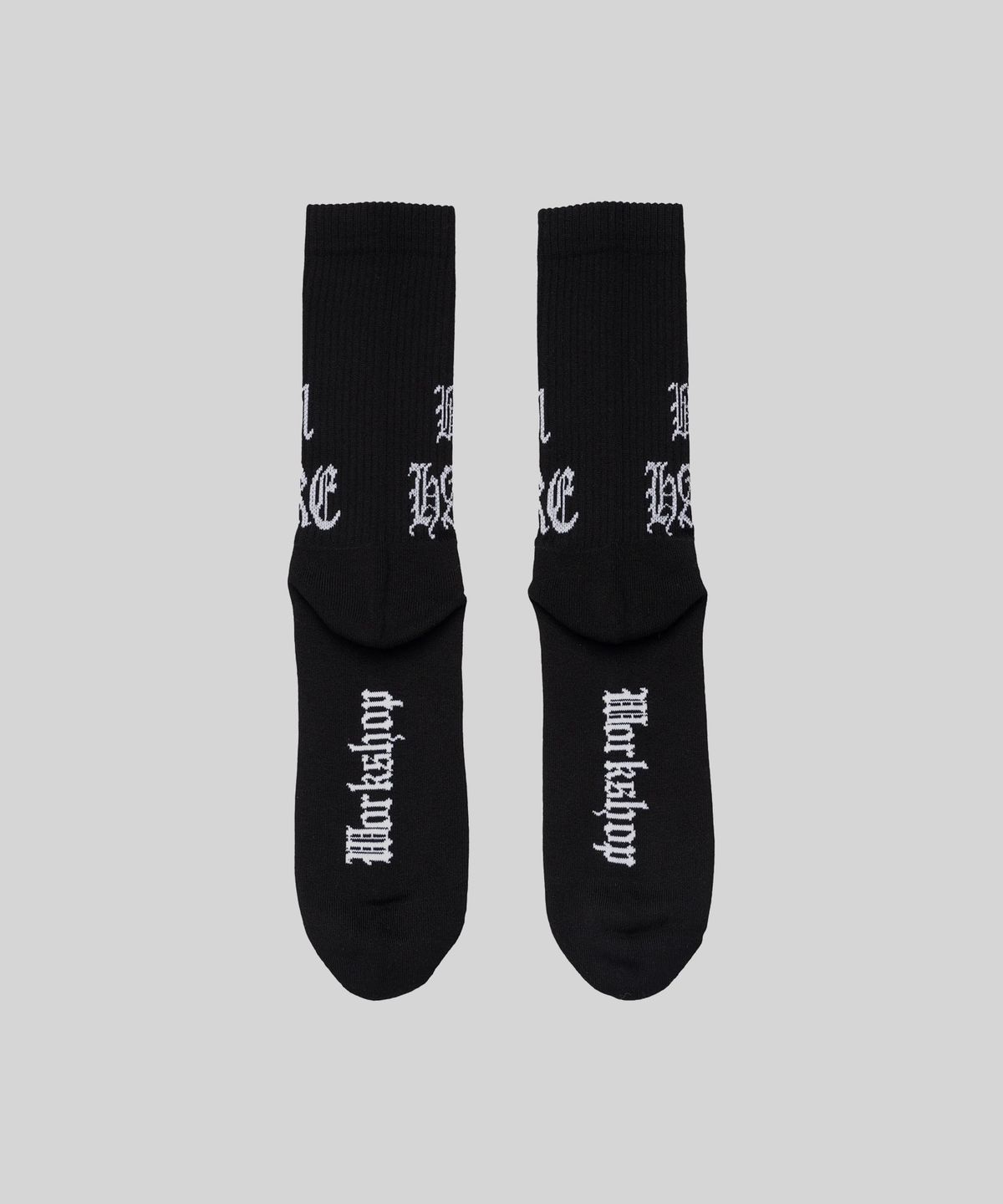 032씨(032C) (U) 하드코어 2001 삭스 블랙 HARDCORE SINCE 2001 SOCKS BLACK