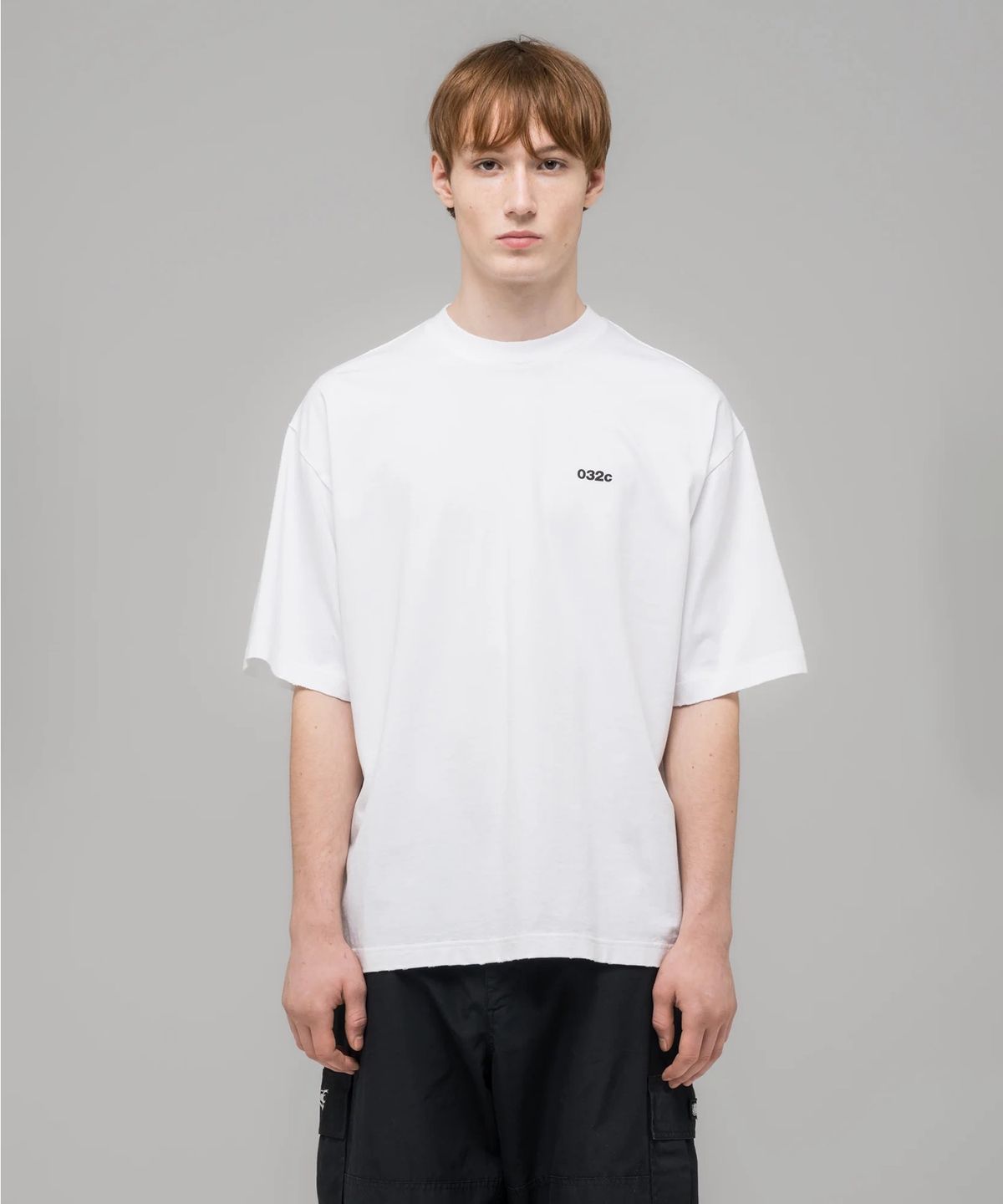 032씨(032C) (U) 캔들 디너 티셔츠 화이트 CANDLE DINNER T-SHIRT WHITE