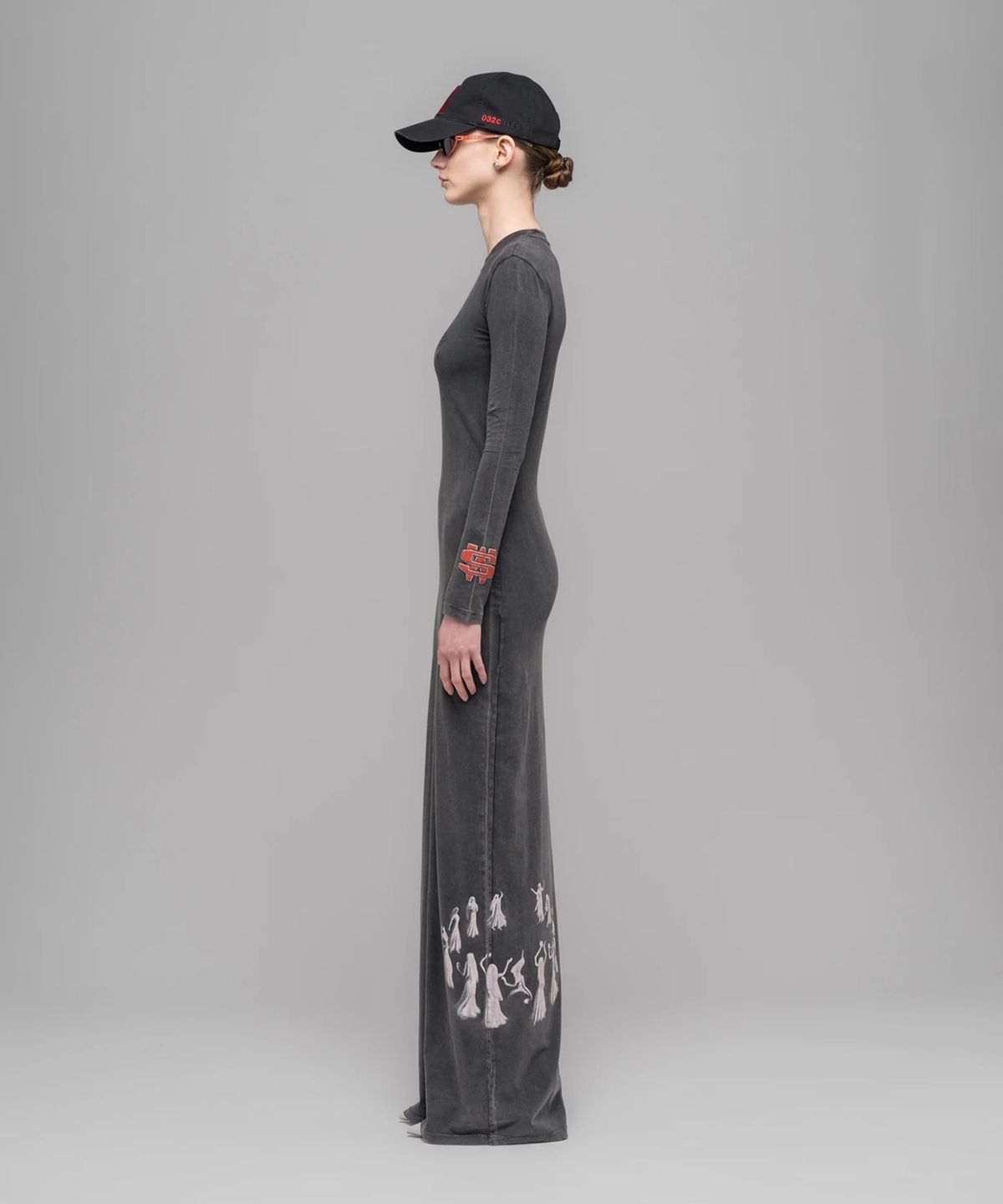 032씨(032C) (W) 헨젤 앤 그레텔 드레스 페이디드 블랙 HANSEL AND GRETEL DRESS FADED BLACK