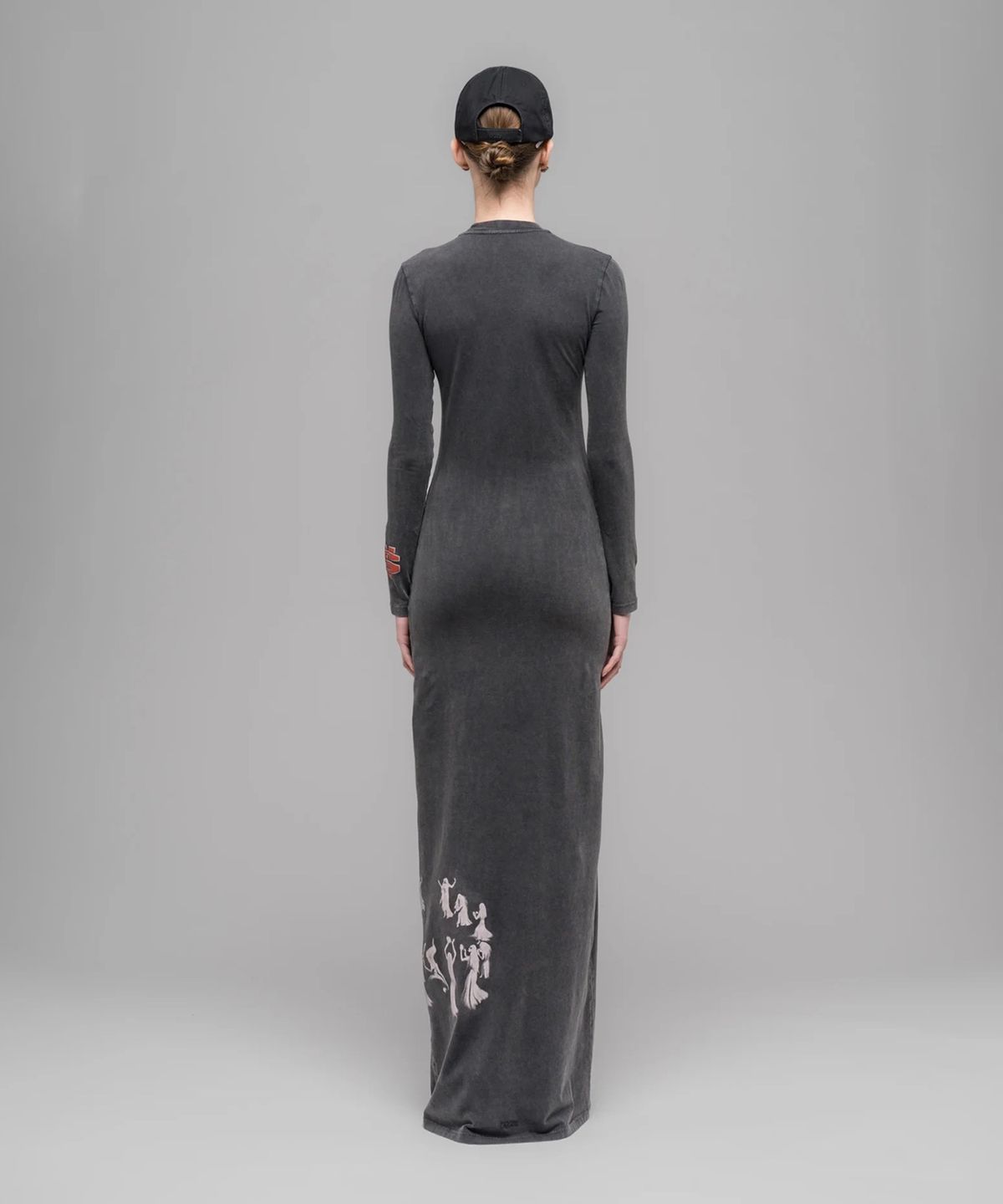 032씨(032C) (W) 헨젤 앤 그레텔 드레스 페이디드 블랙 HANSEL AND GRETEL DRESS FADED BLACK