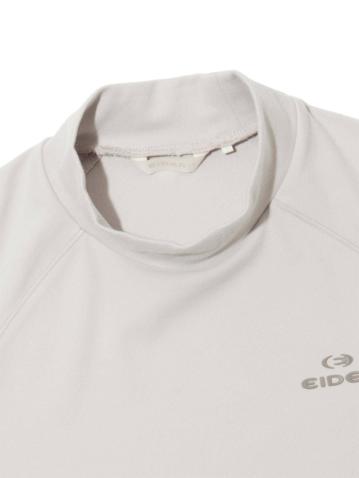 아이더(EIDER) BASIC (베이직) 여성 긴팔 터틀넥 티셔츠_Grayish BEIGE