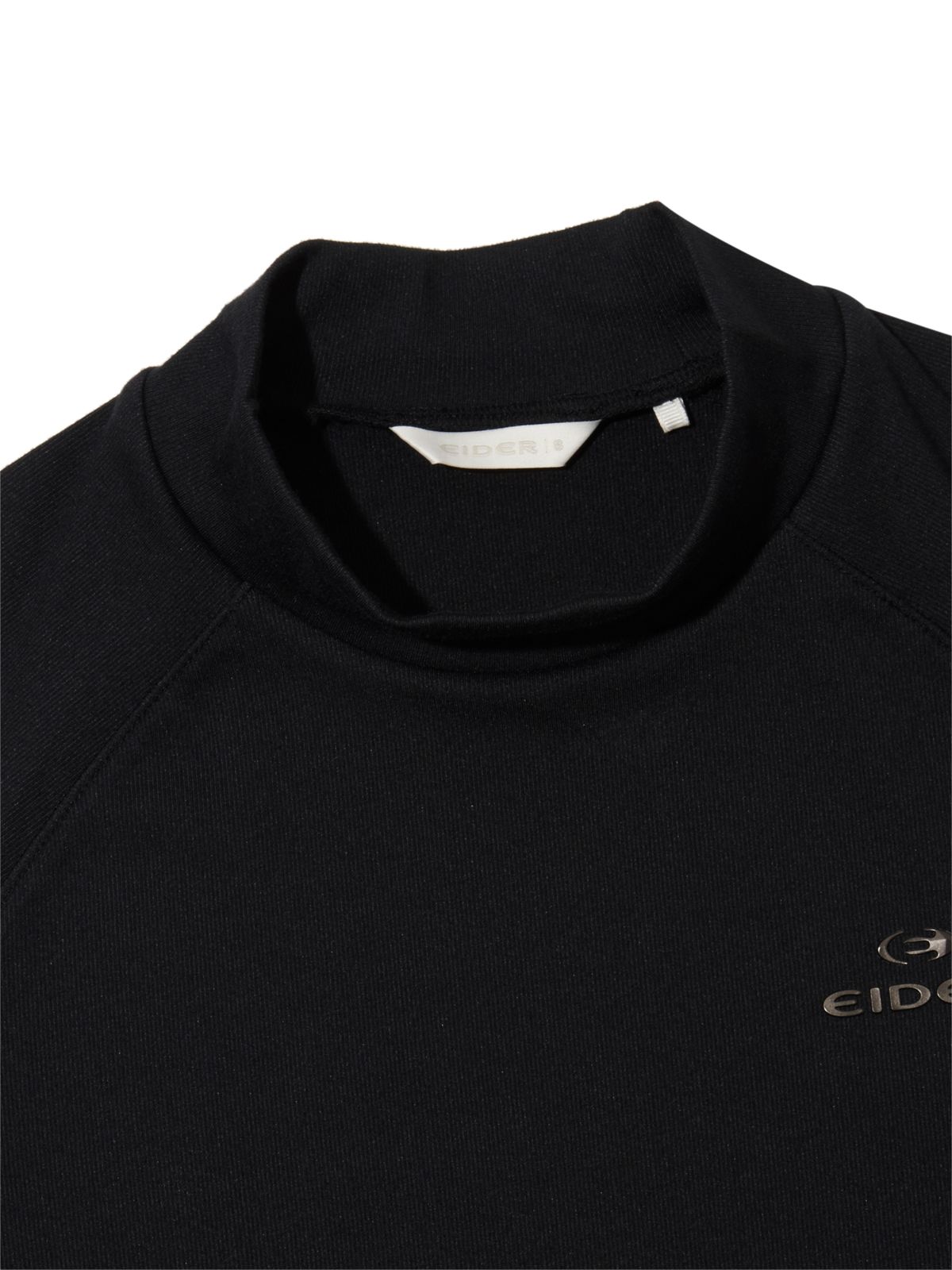 아이더(EIDER) BASIC (베이직) 여성 긴팔 터틀넥 티셔츠_Black