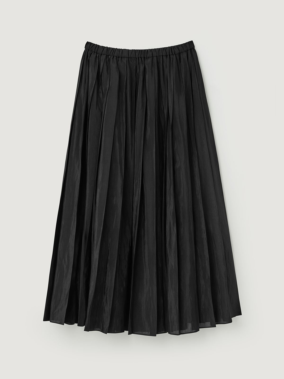 비뮤즈맨션(BEMUSE MANSION) Melisa pleated skirt - Black
